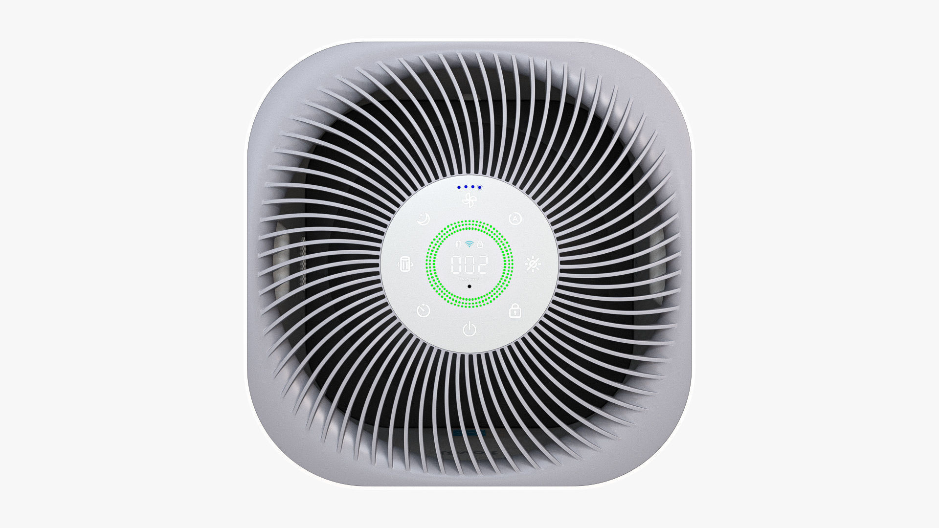 Levoit Core 600S Air Purifier White 3D model_7