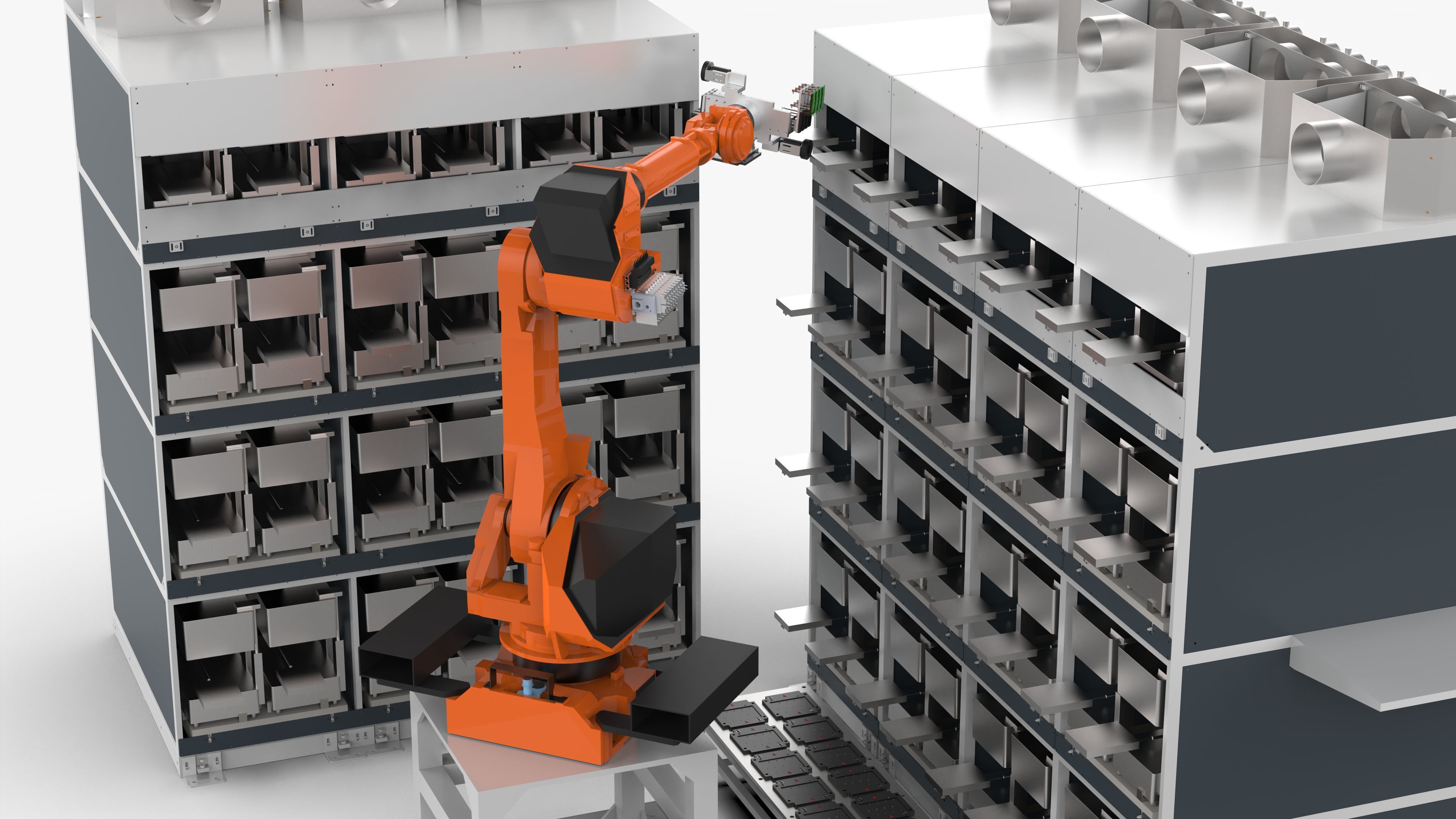 Automatic Main Board Testing Machine 3D model_5