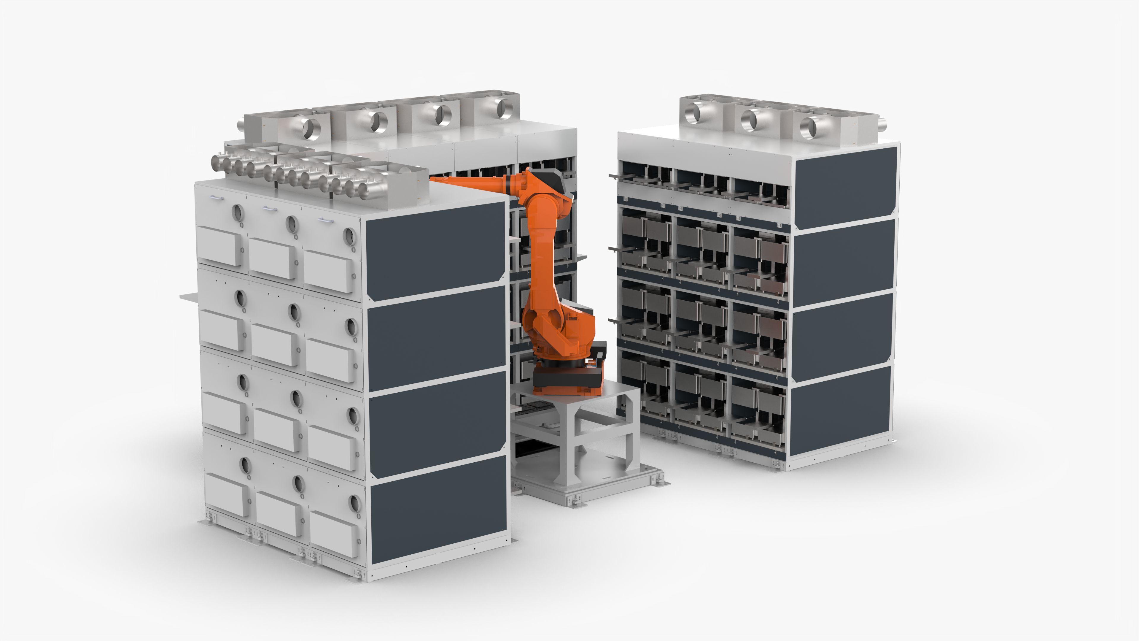 Automatic Main Board Testing Machine 3D model_2