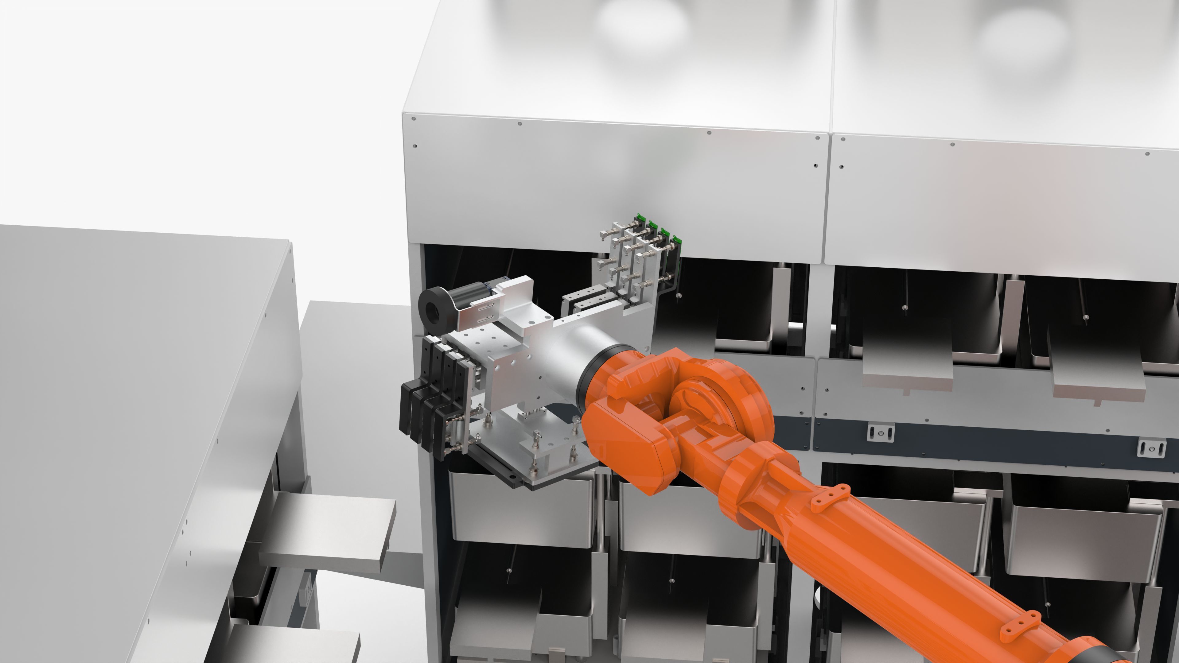 Automatic Main Board Testing Machine 3D model_8