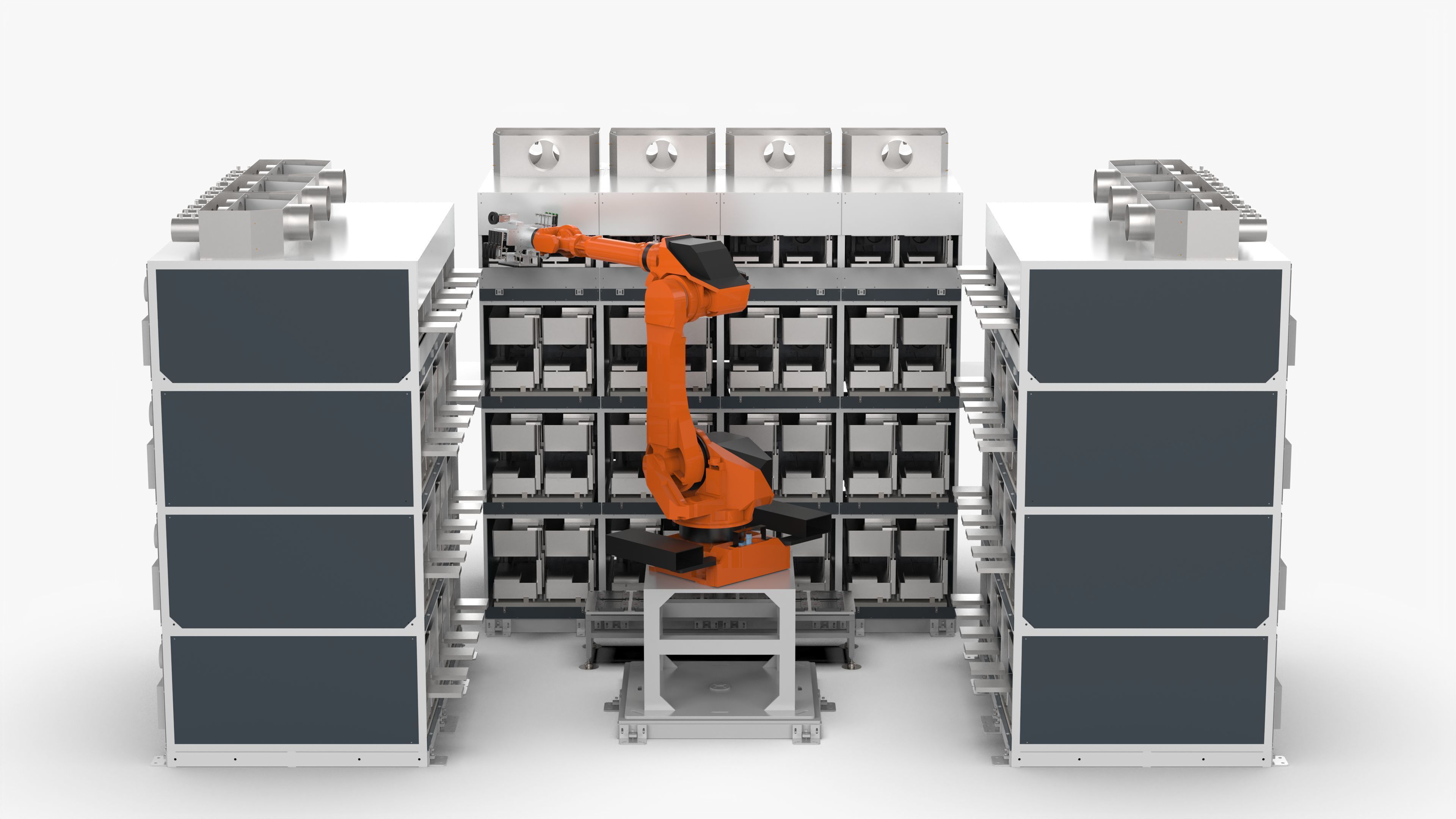 Automatic Main Board Testing Machine 3D model_1