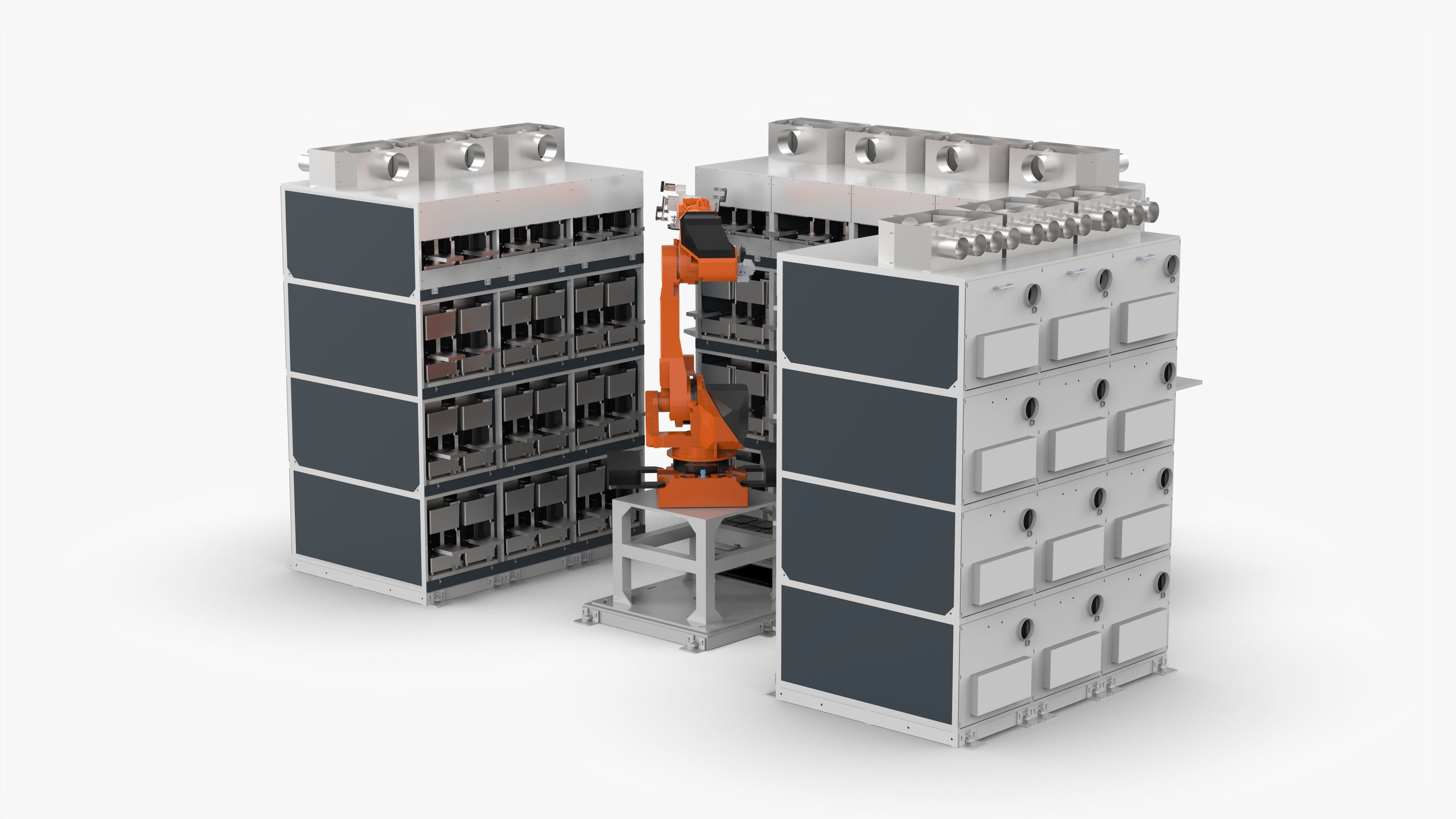 Automatic Main Board Testing Machine 3D model_3
