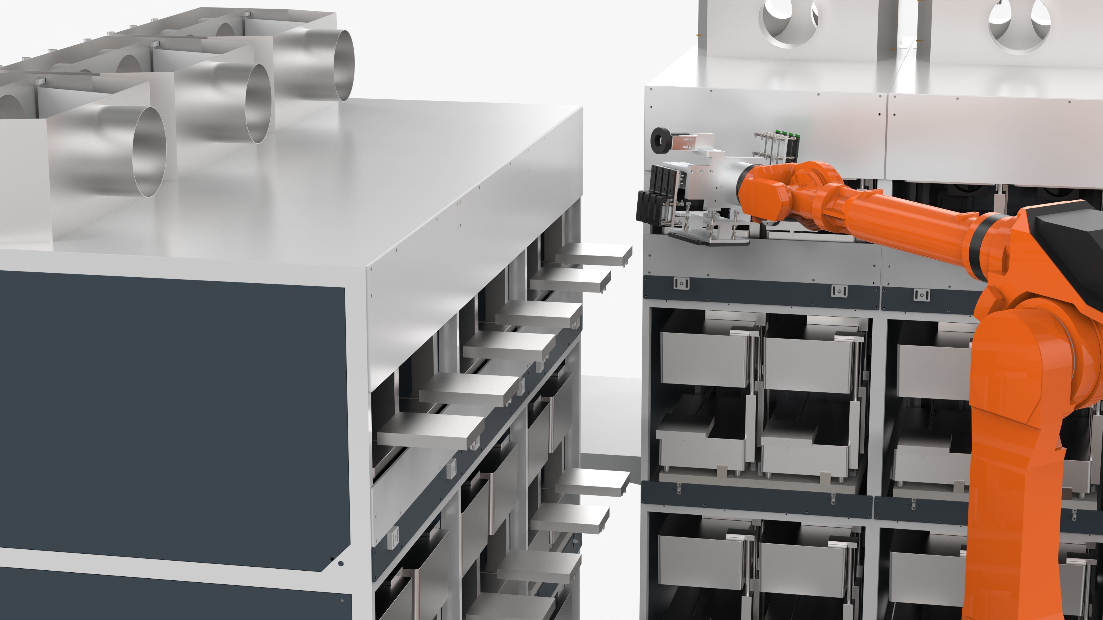 Automatic Main Board Testing Machine 3D model_6