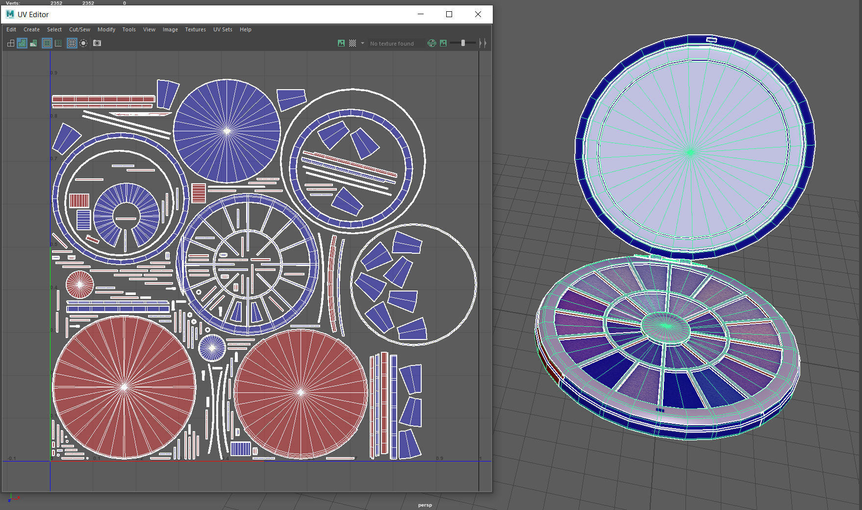 MAKE UP EYE SHADES Low-poly 3D model_18