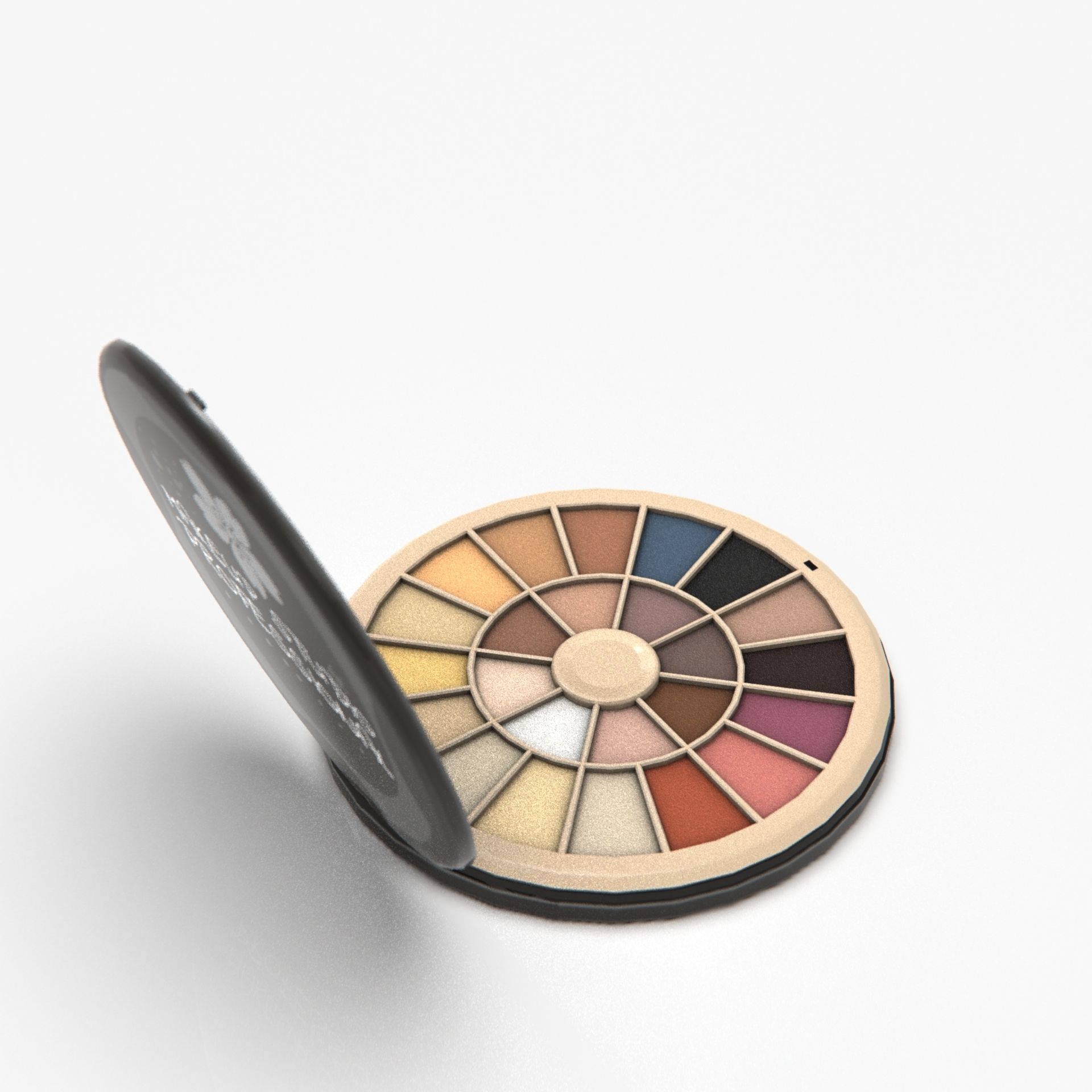 MAKE UP EYE SHADES Low-poly 3D model_9