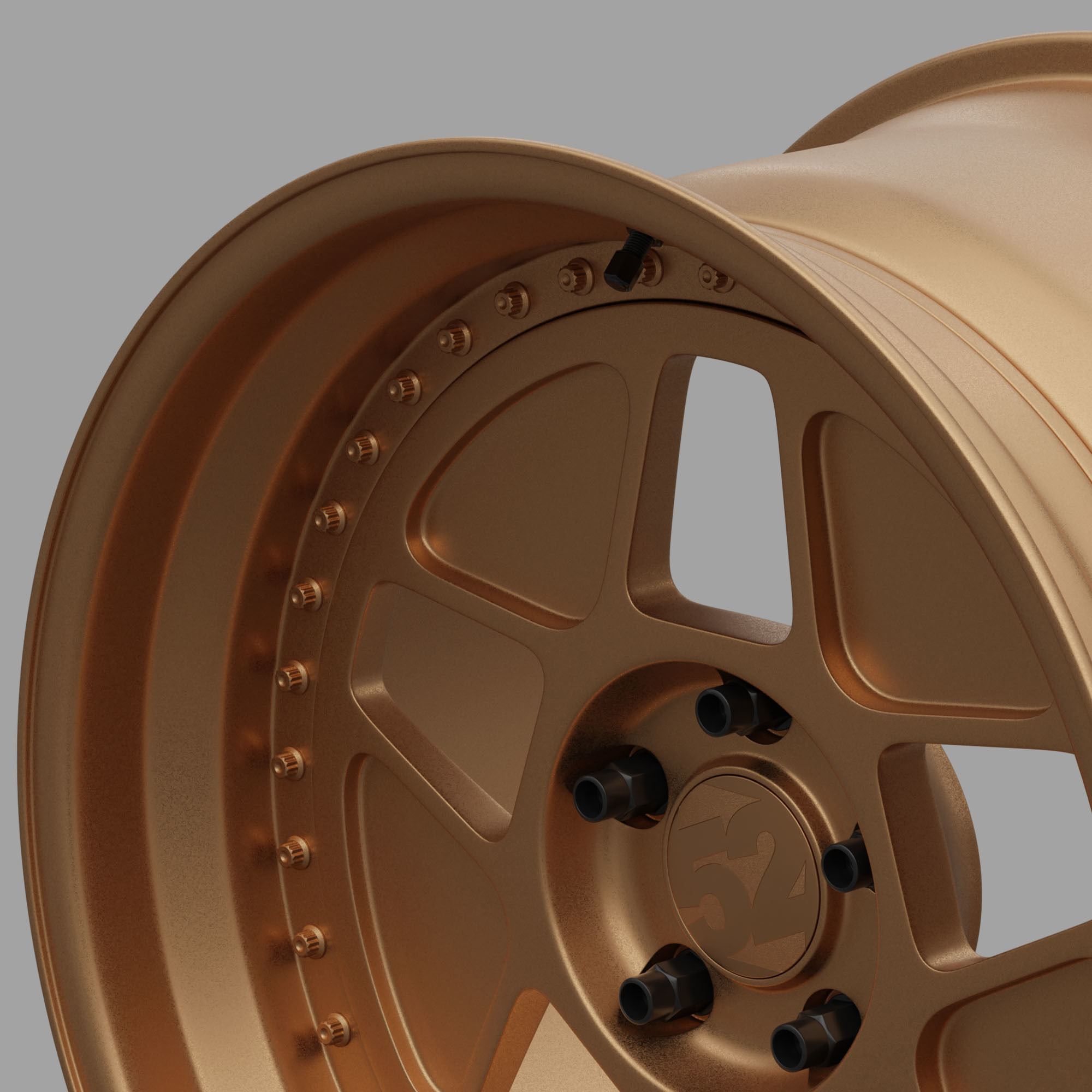 fifteen52 Tarmac R43 Hoonicorn Rim 3D Model Free 3D model_14