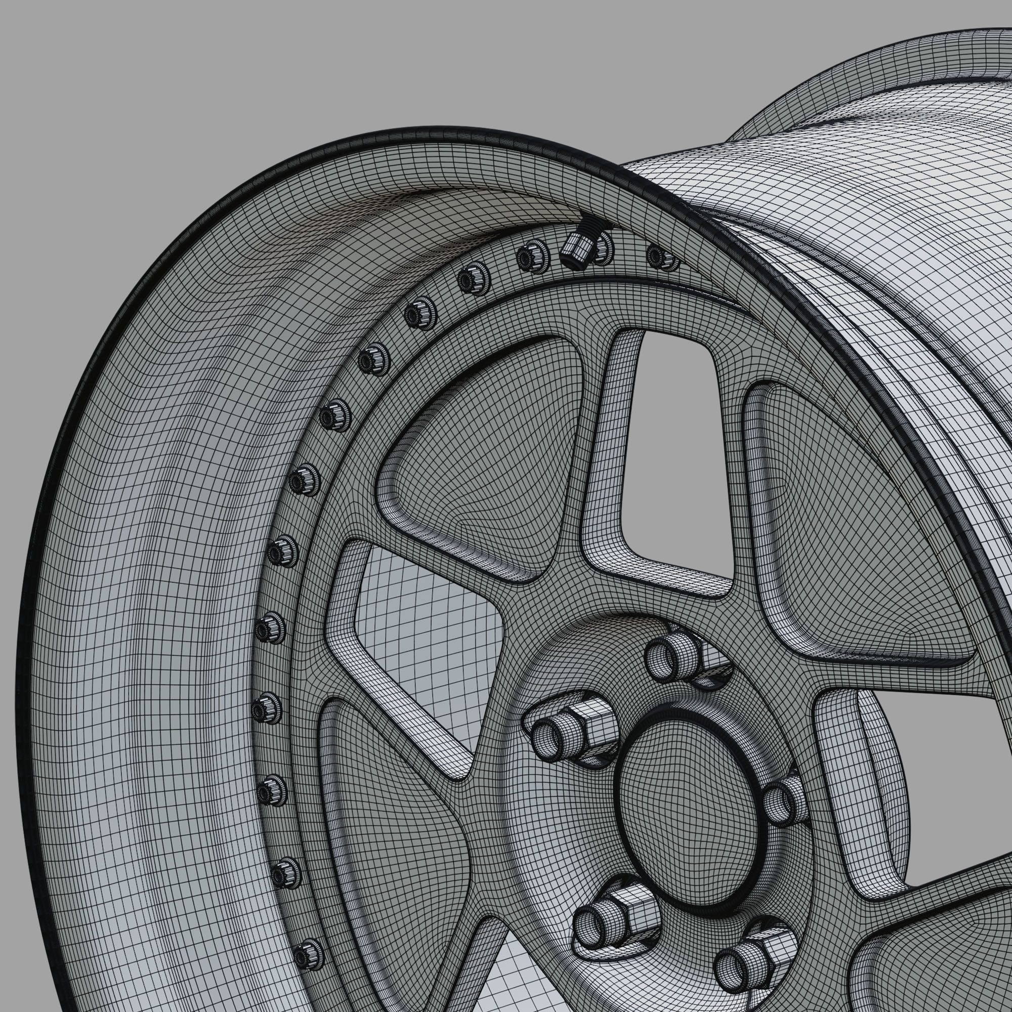 fifteen52 Tarmac R43 Hoonicorn Rim 3D Model Free 3D model_12