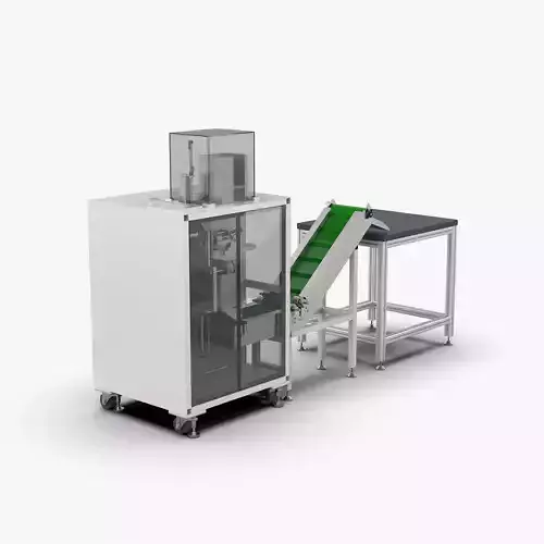 Automatic Printing Coding Bagging and Heat Sealing Machine