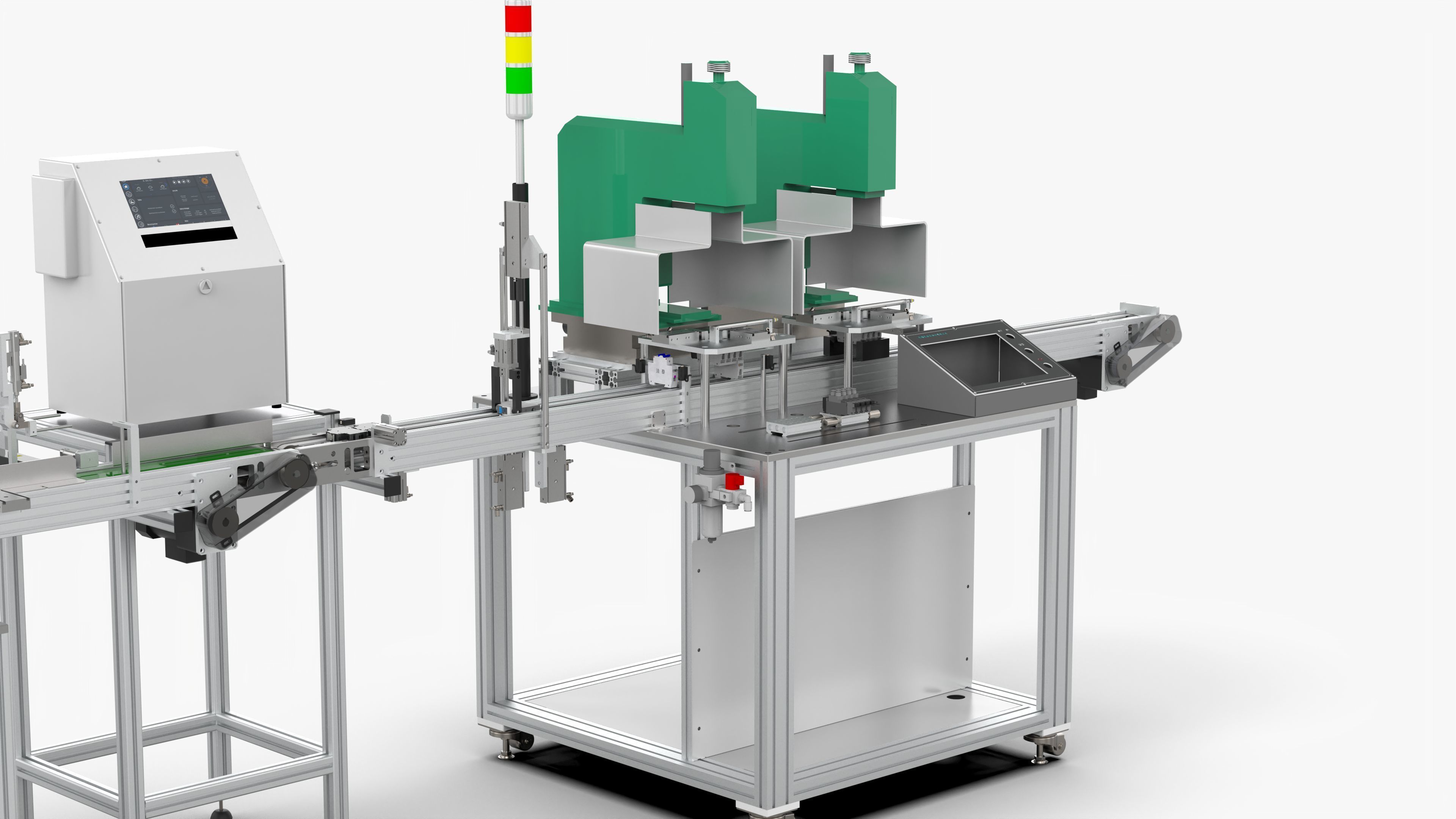 Automatic Riveting Inkjet Pad Printing Machine 3D model | CGTrader