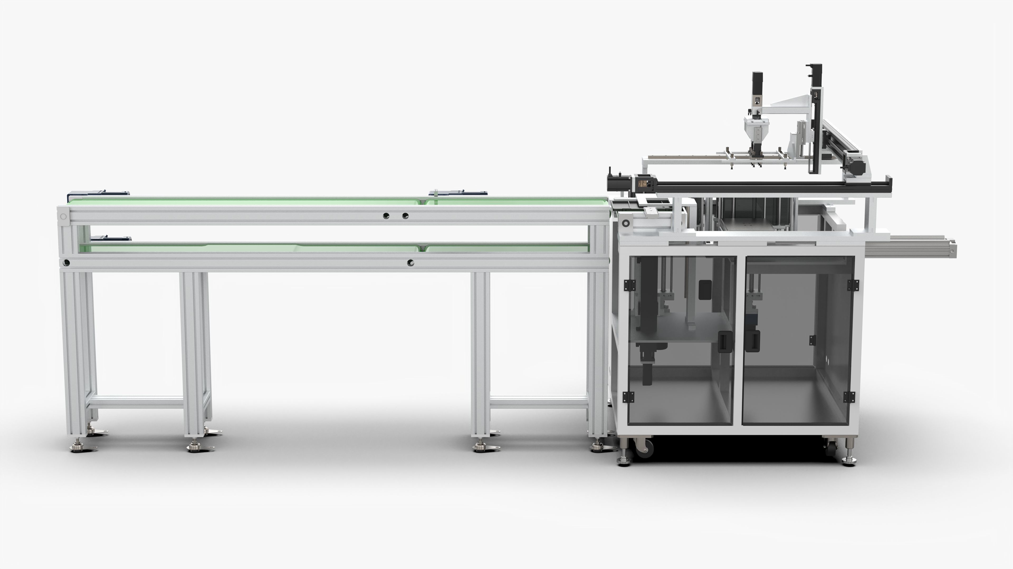 Automatic Plate Transfer Machine 3D model_5