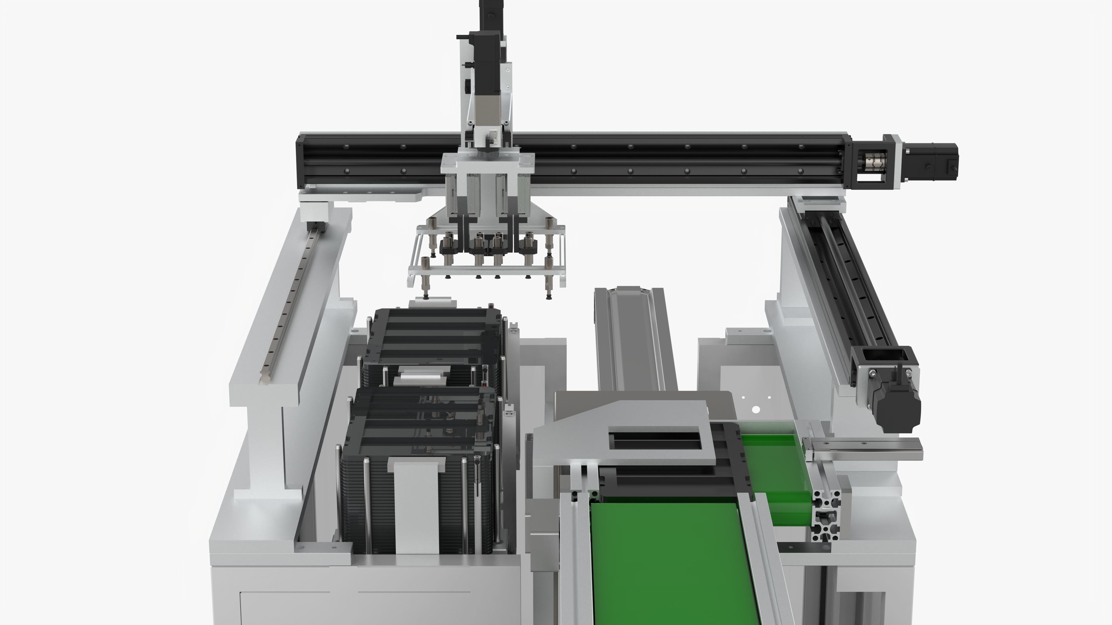 Automatic Plate Transfer Machine 3D model_12