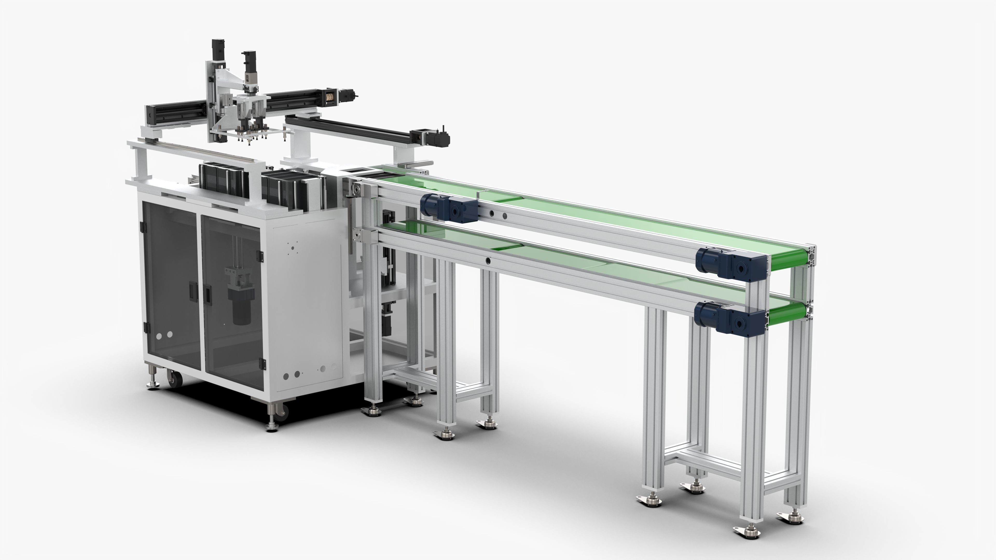 Automatic Plate Transfer Machine 3D model_3