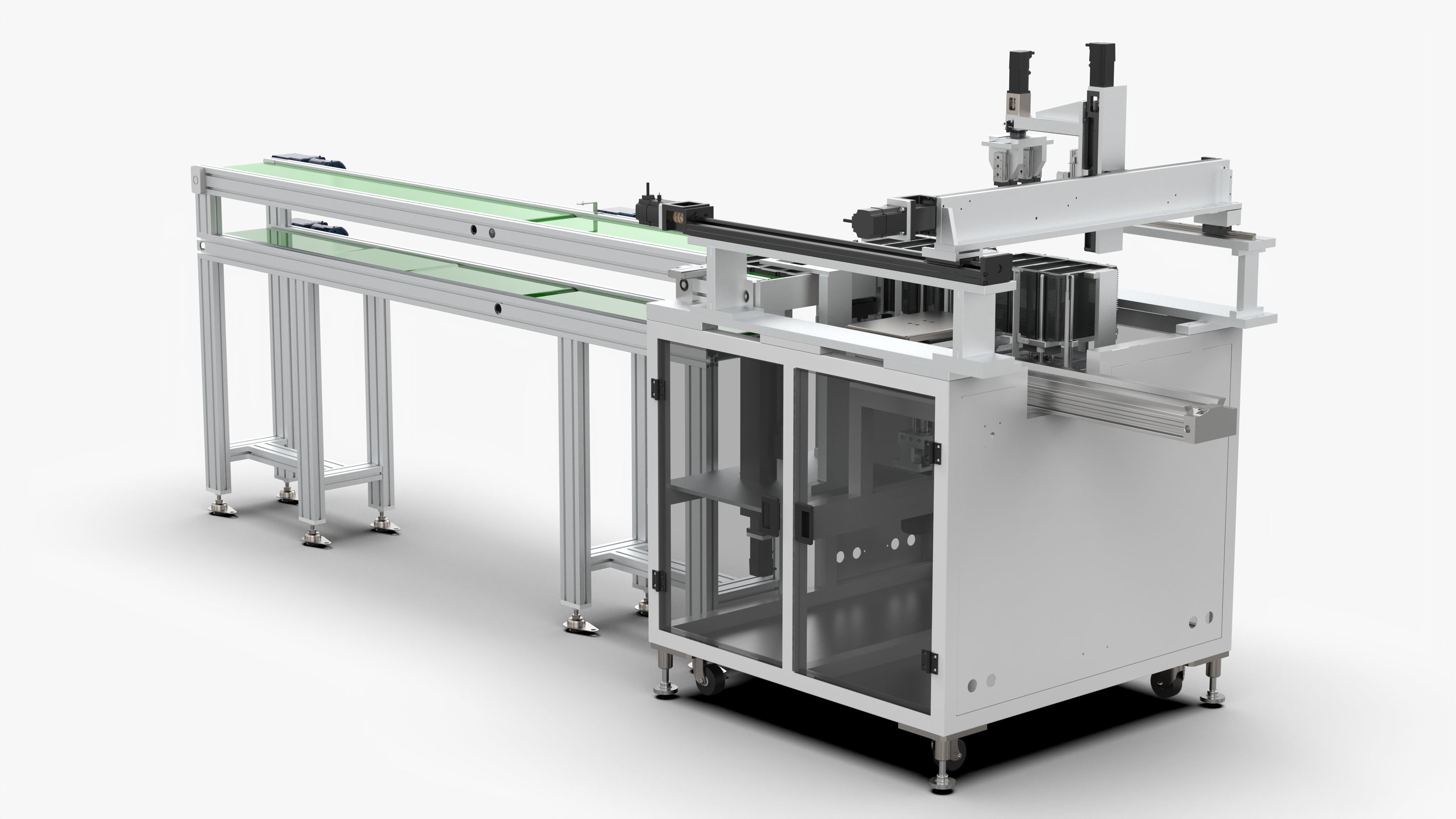 Automatic Plate Transfer Machine 3D model_1