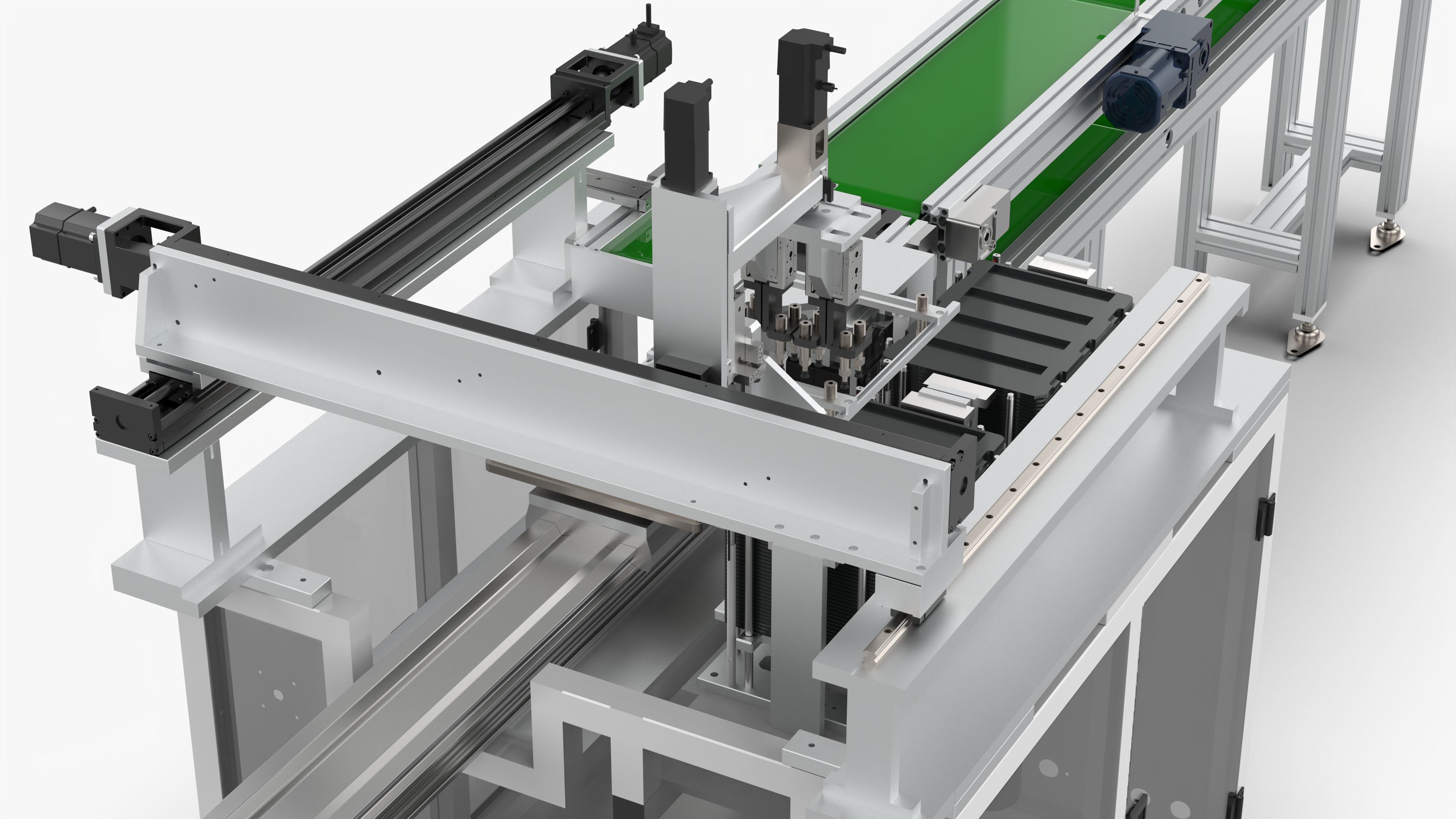 Automatic Plate Transfer Machine 3D model_10