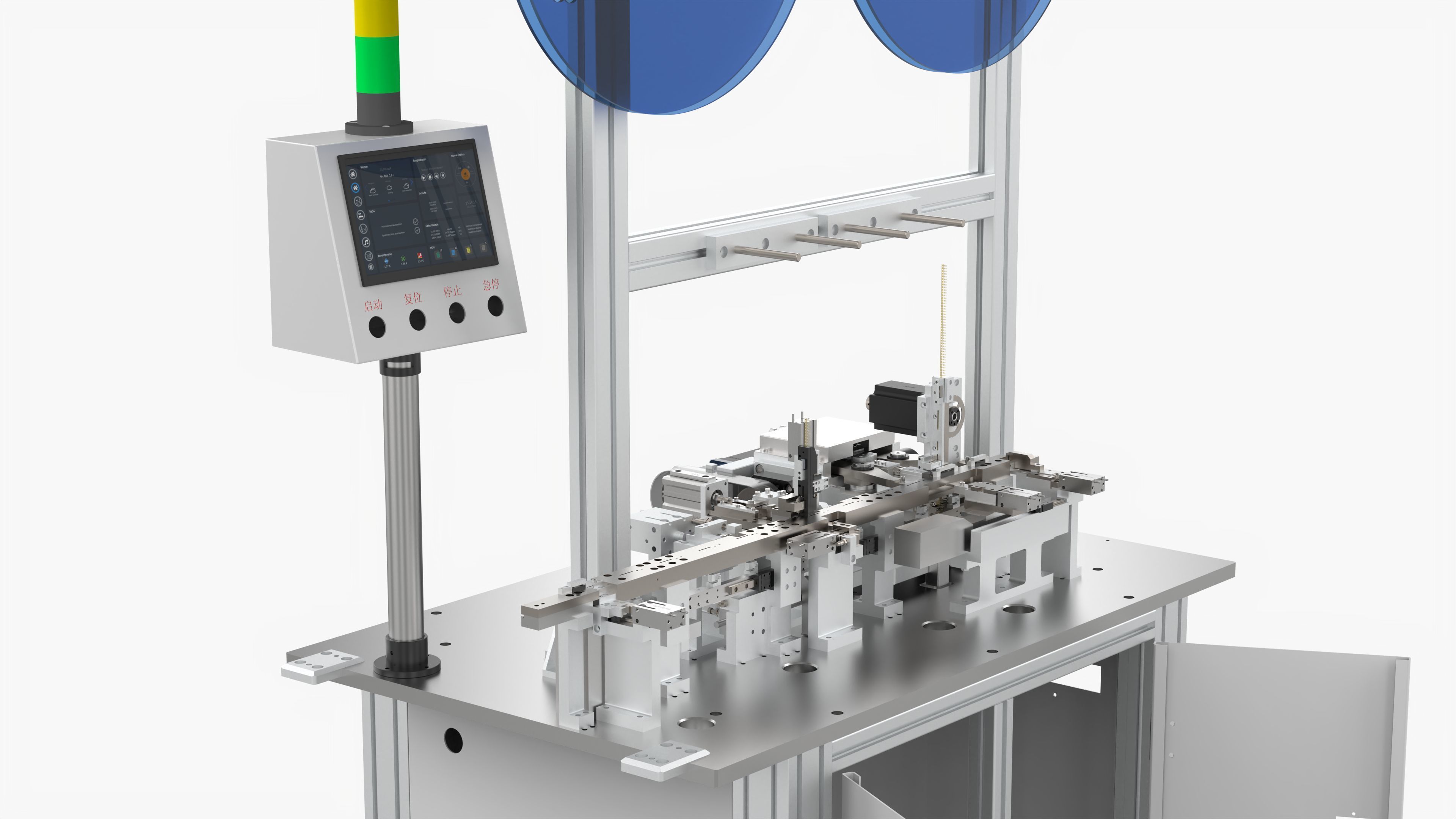 Automatic Needle Insertion Machine 3D model | CGTrader
