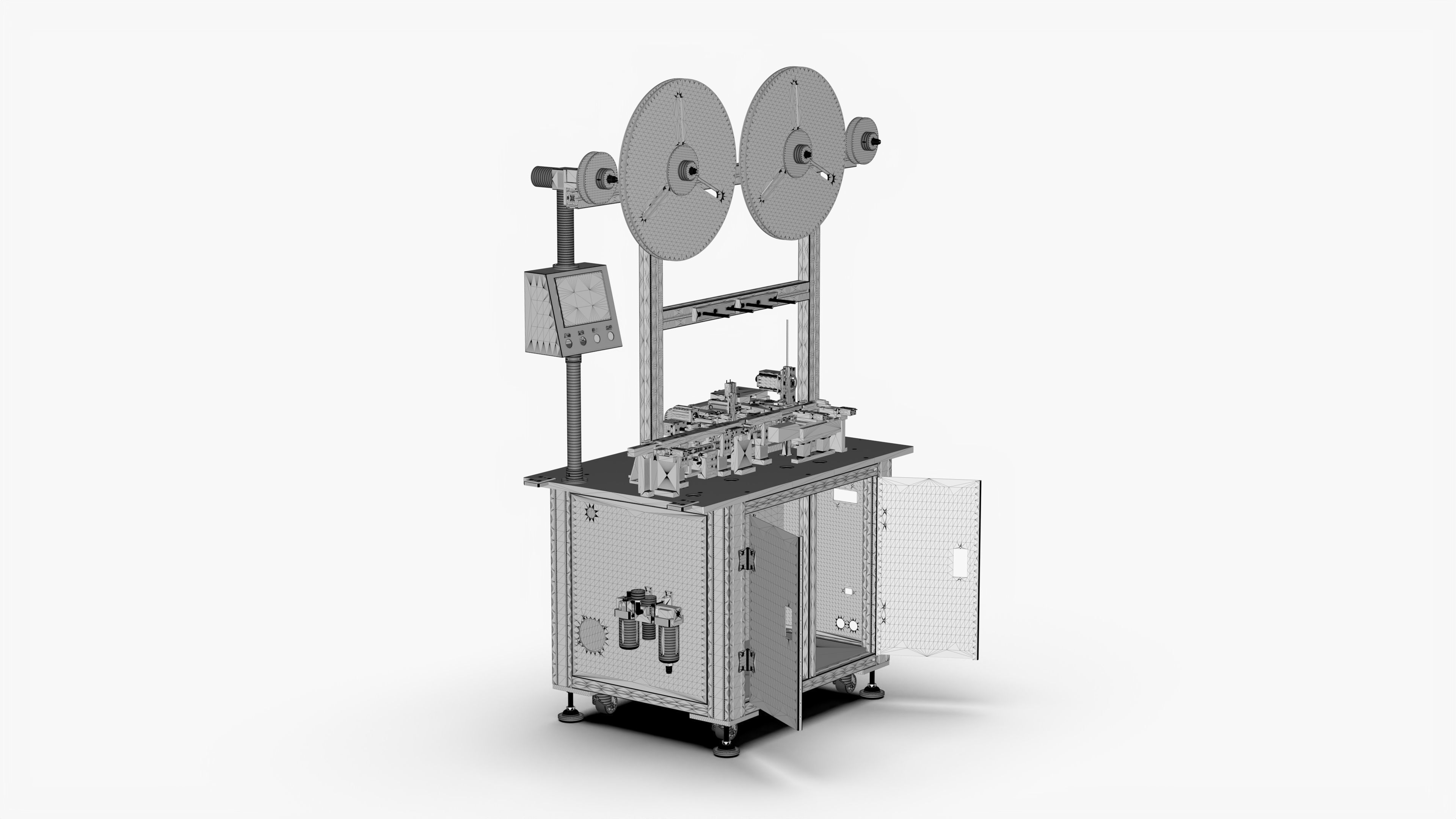 Automatic Needle Insertion Machine 3D model | CGTrader