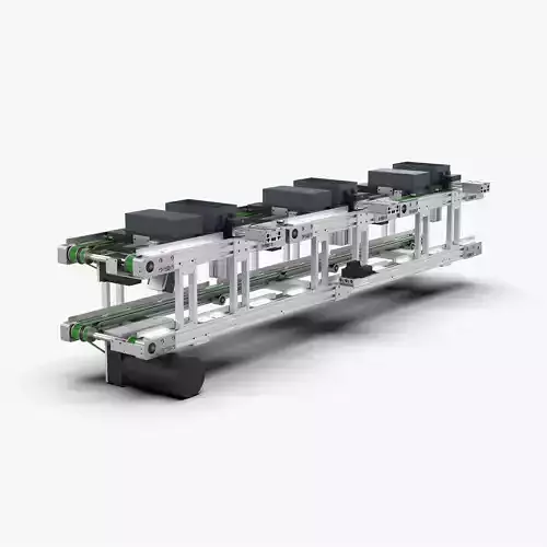 Upper and Lower Belt Conveyor 3D model