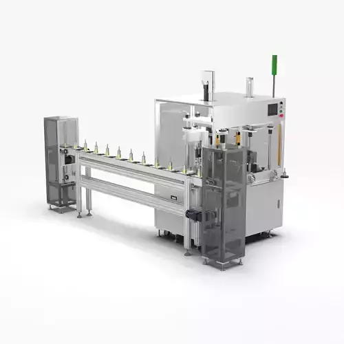 Automatic Valve Body Inlet Port Press Fitting Equipment 3D model