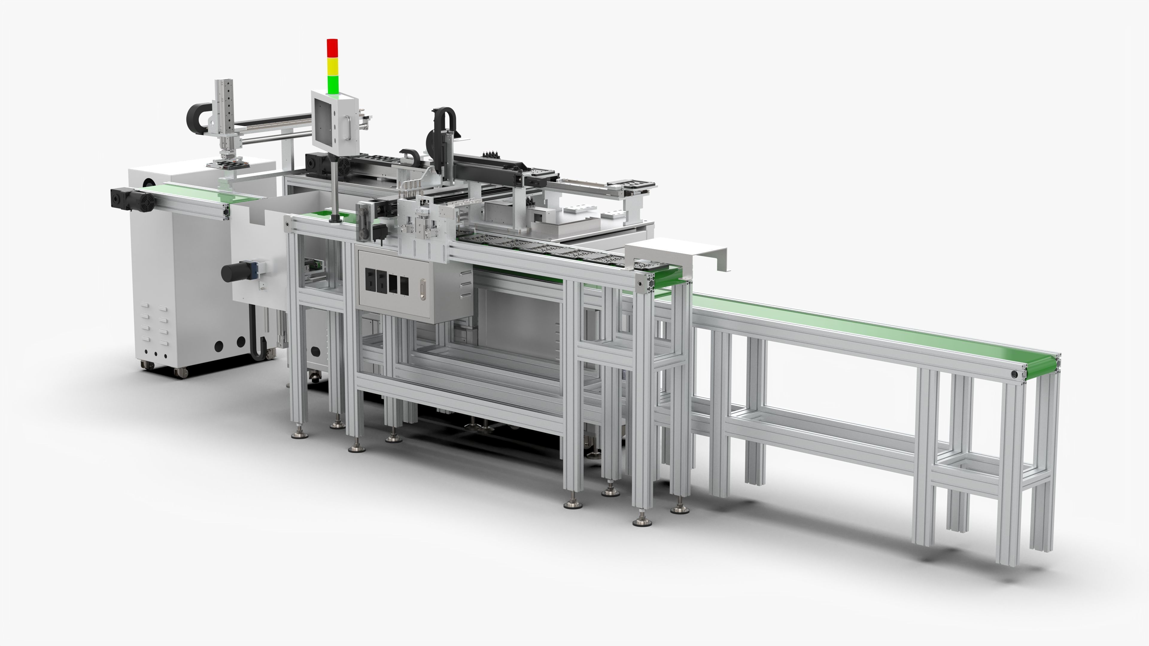 Automatic Testing of Feed Conveying Equipment 3D model_4