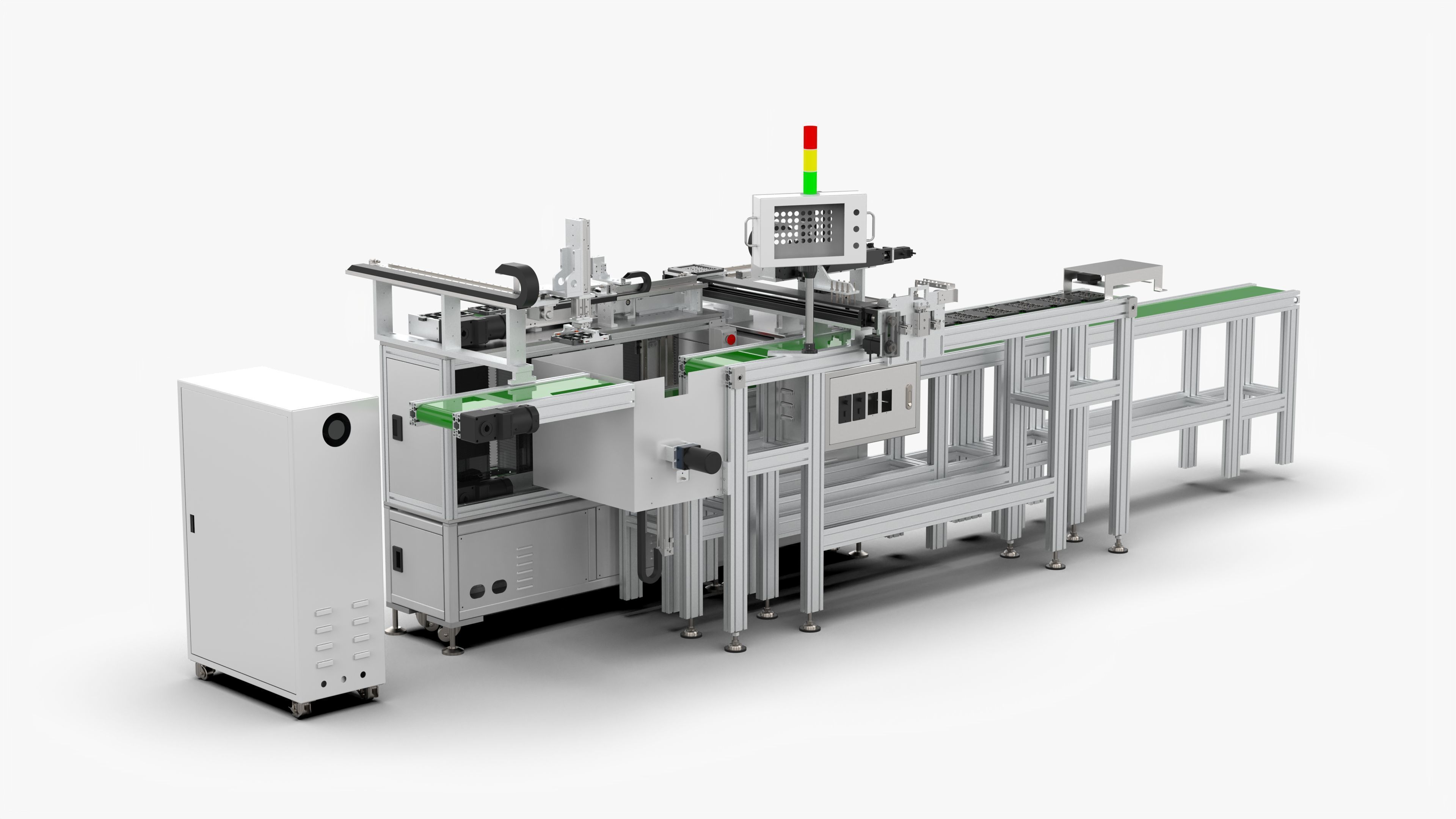 Automatic Testing of Feed Conveying Equipment 3D model_1