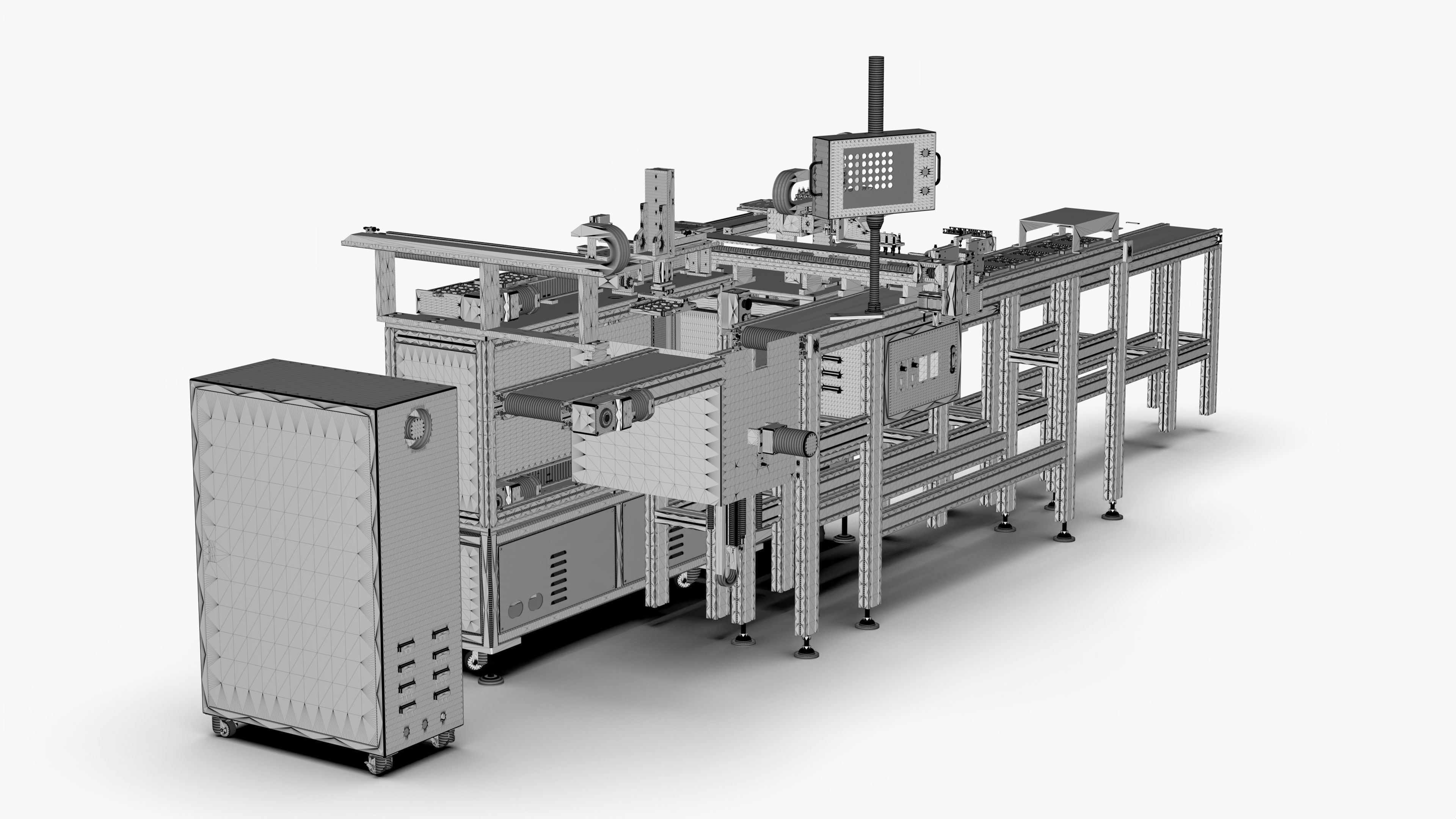 Automatic Testing of Feed Conveying Equipment 3D model_12