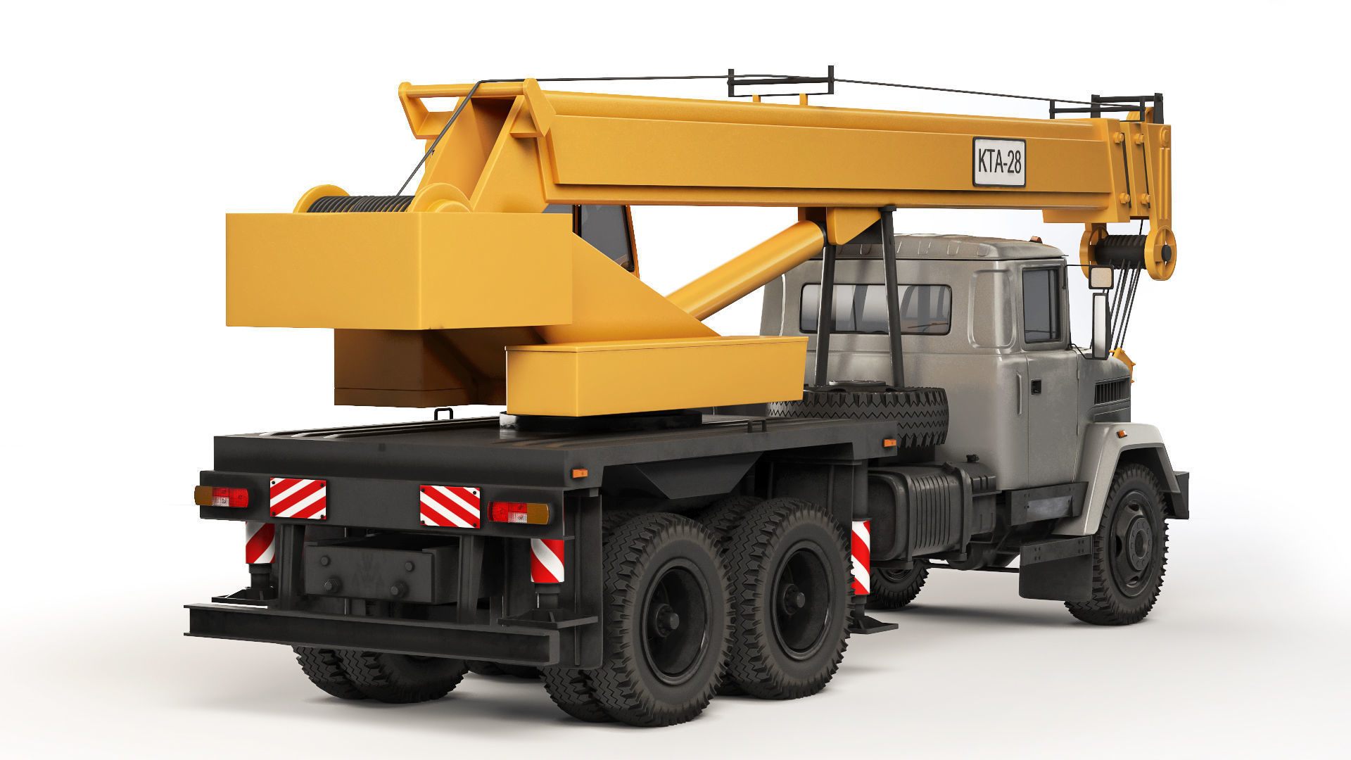 KrAZ 65053 KTA-28 2008 3D model_4