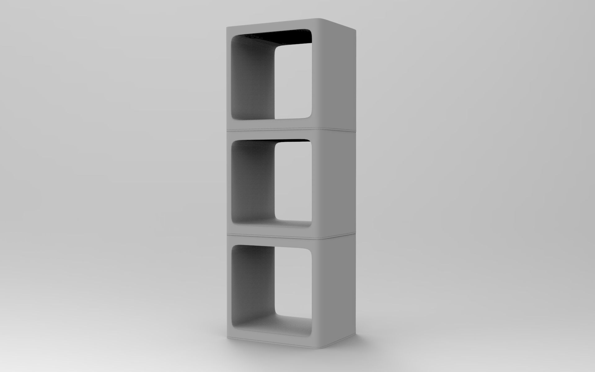 Saga Shelf Low-poly 3D model_8