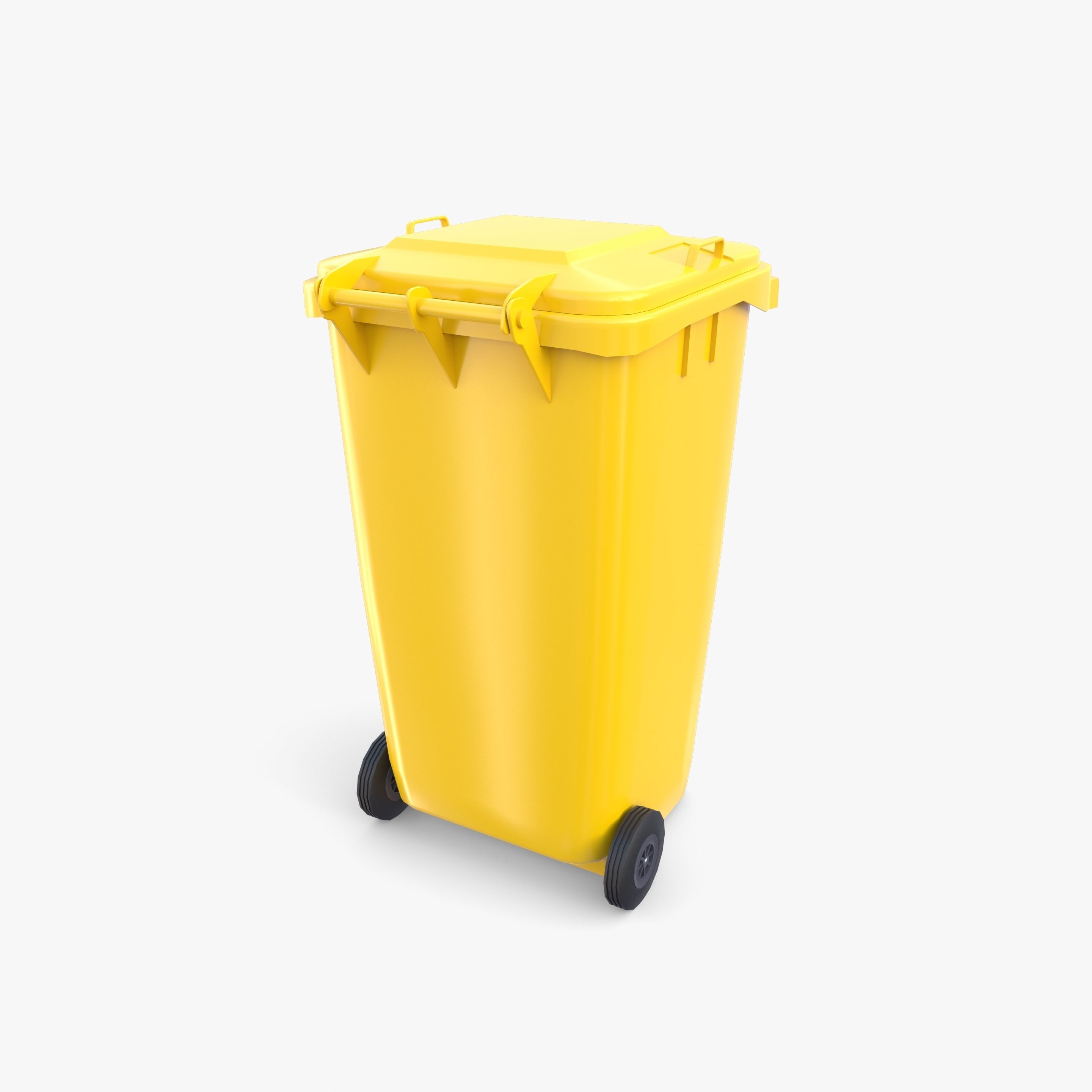 Trash can v13 3D model_1