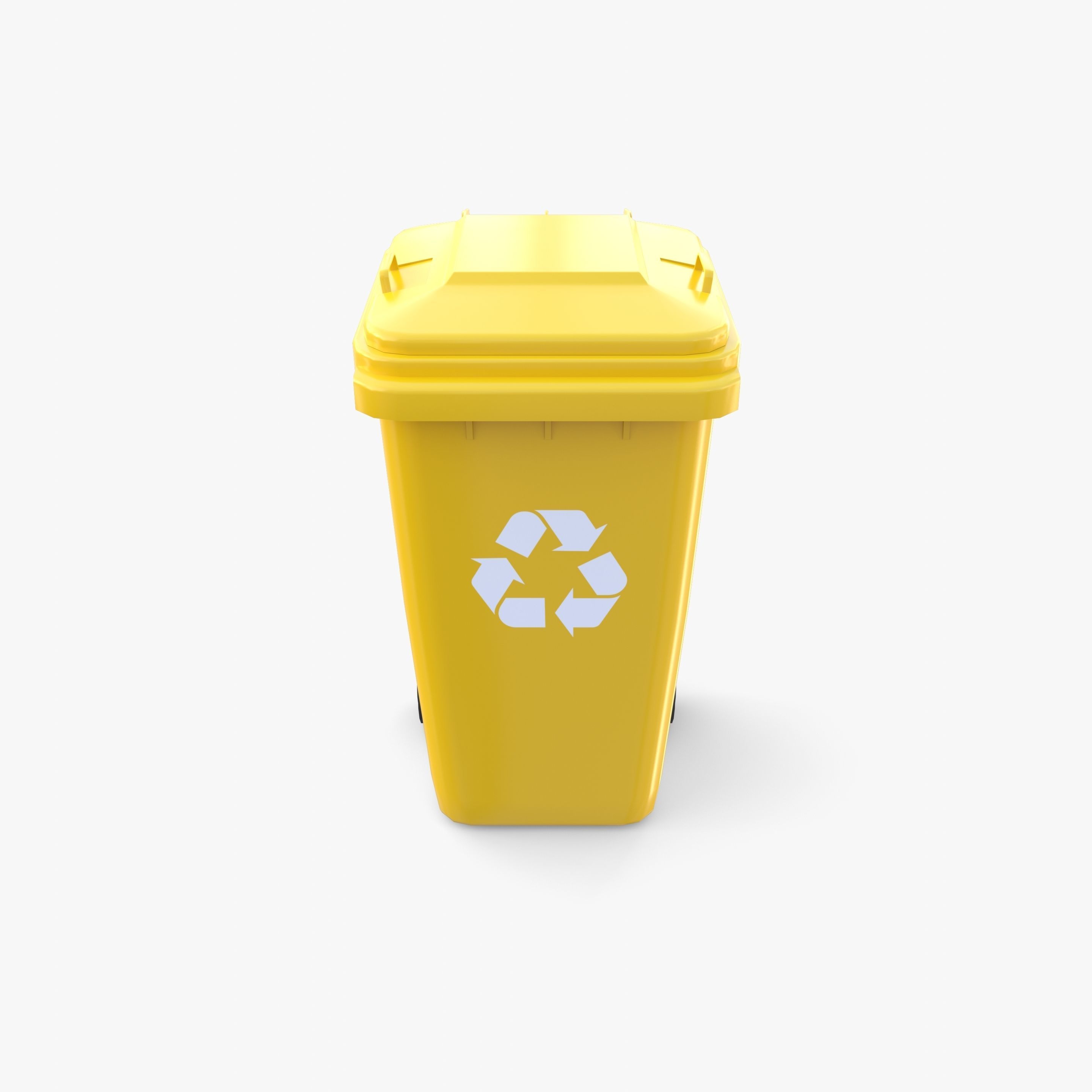 Trash can v13 3D model_6