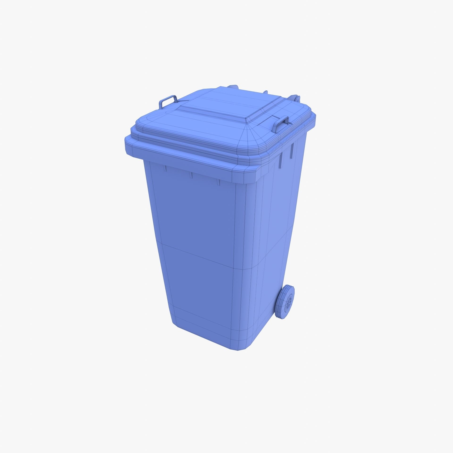 Trash can v13 3D model_15