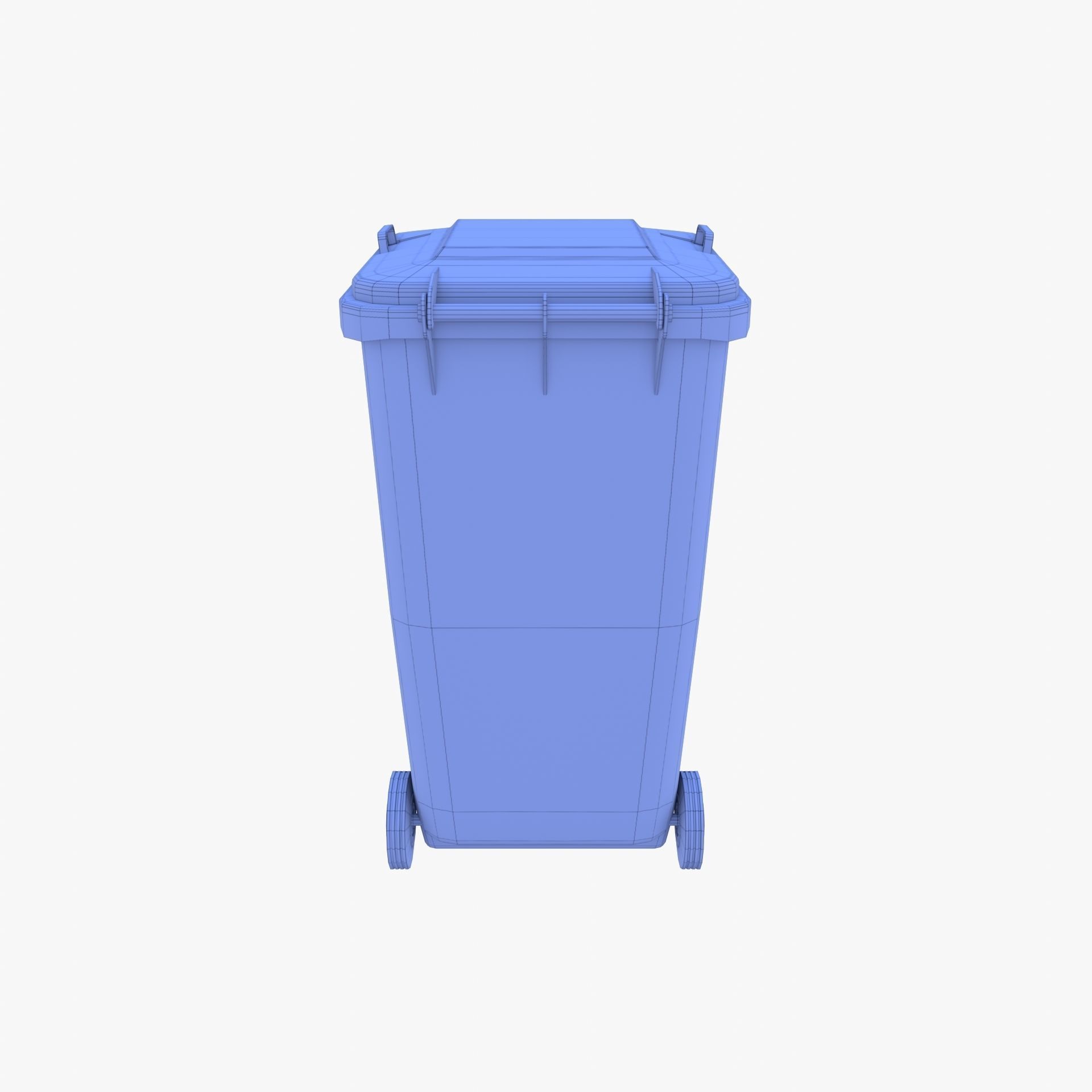 Trash can v13 3D model_11
