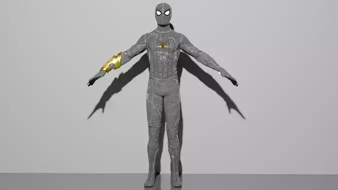 SpiderMan  Black and Gold Suit