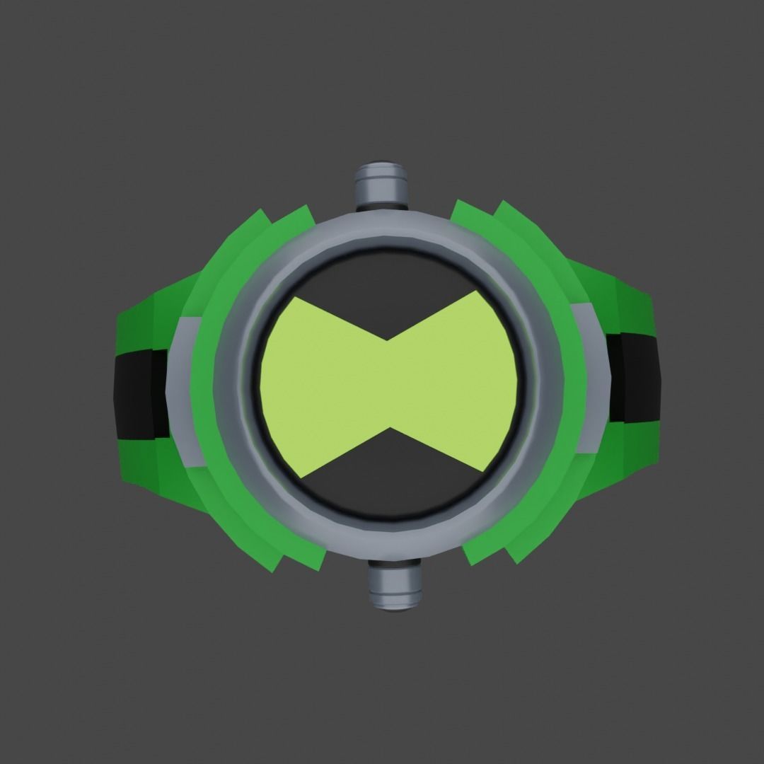 Ben 10 Omnitrix Low-poly 3D model_4