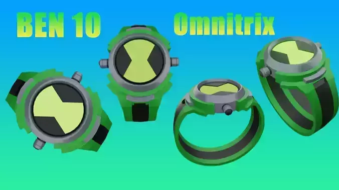 Ben 10 Omnitrix Low-poly 3D model