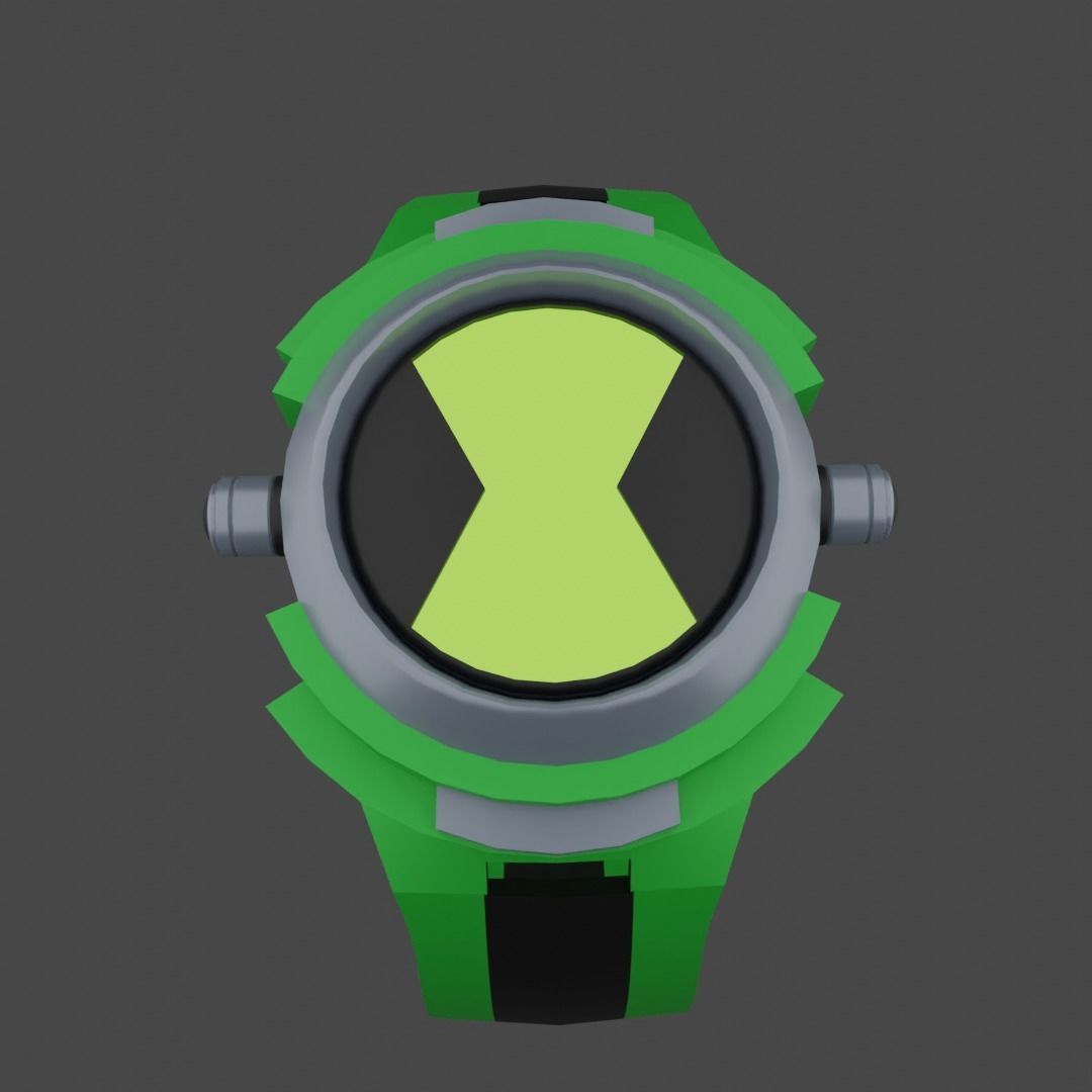 Ben 10 Omnitrix Low-poly 3D model_2