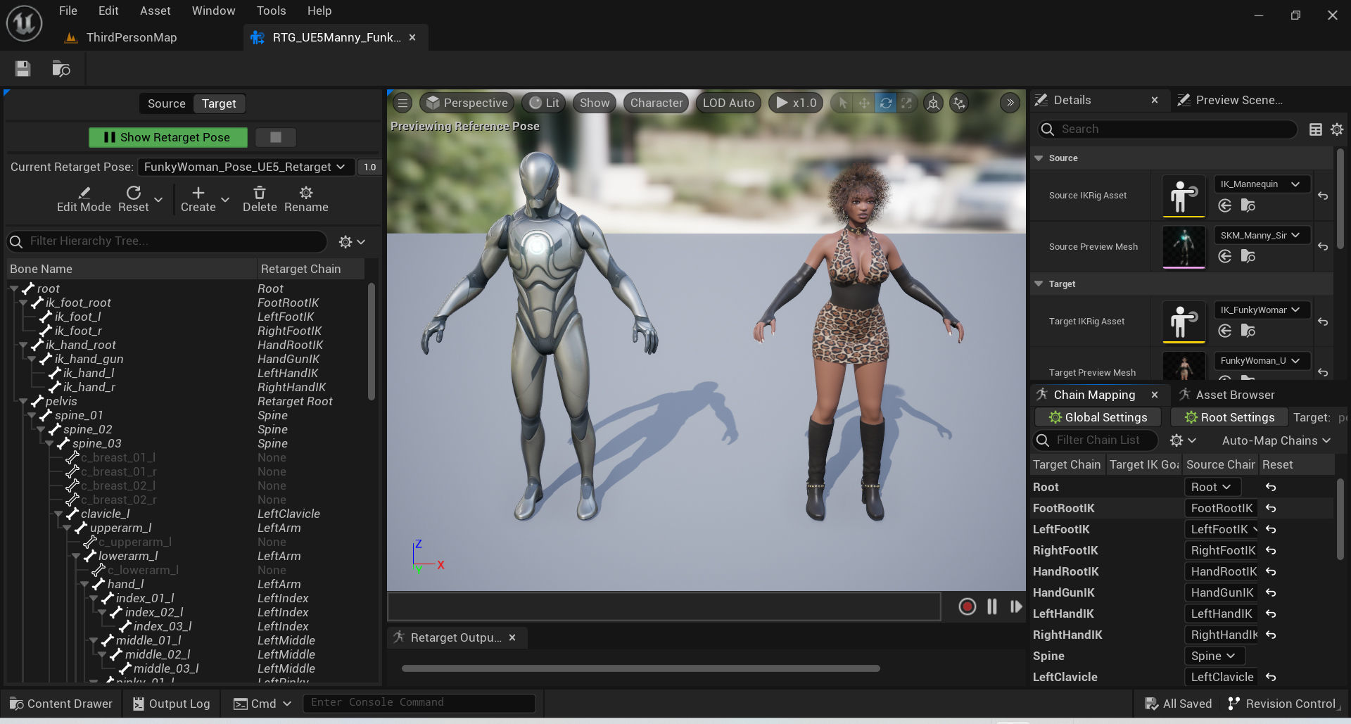Funky Woman - Female Character Version 1 Low-poly 3D model_14