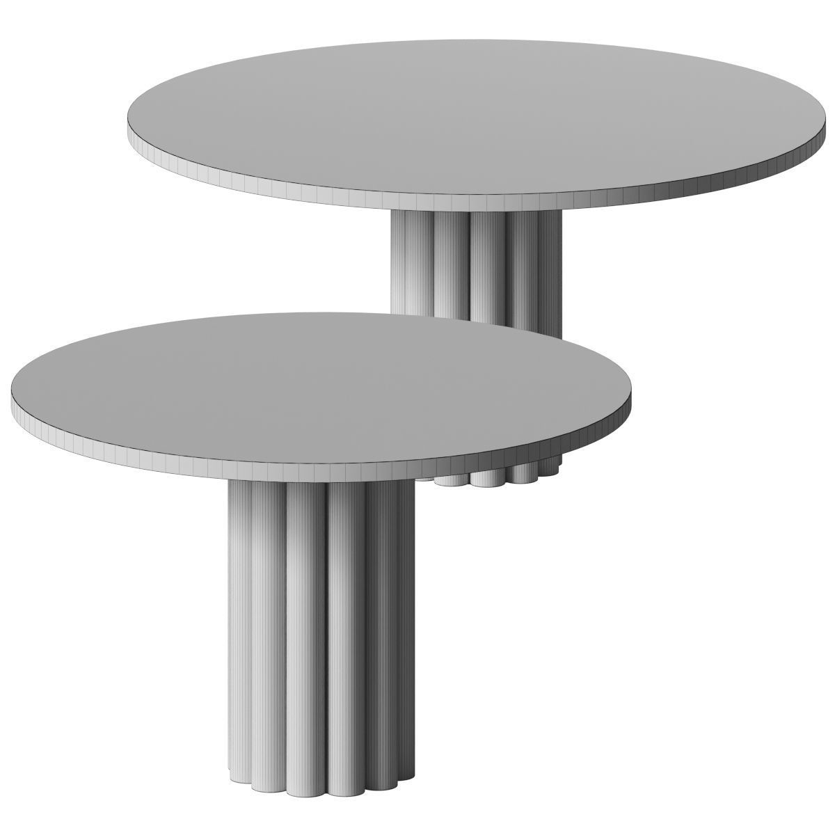 Morgan Dining Table - Made by Shoppe 3D model_1