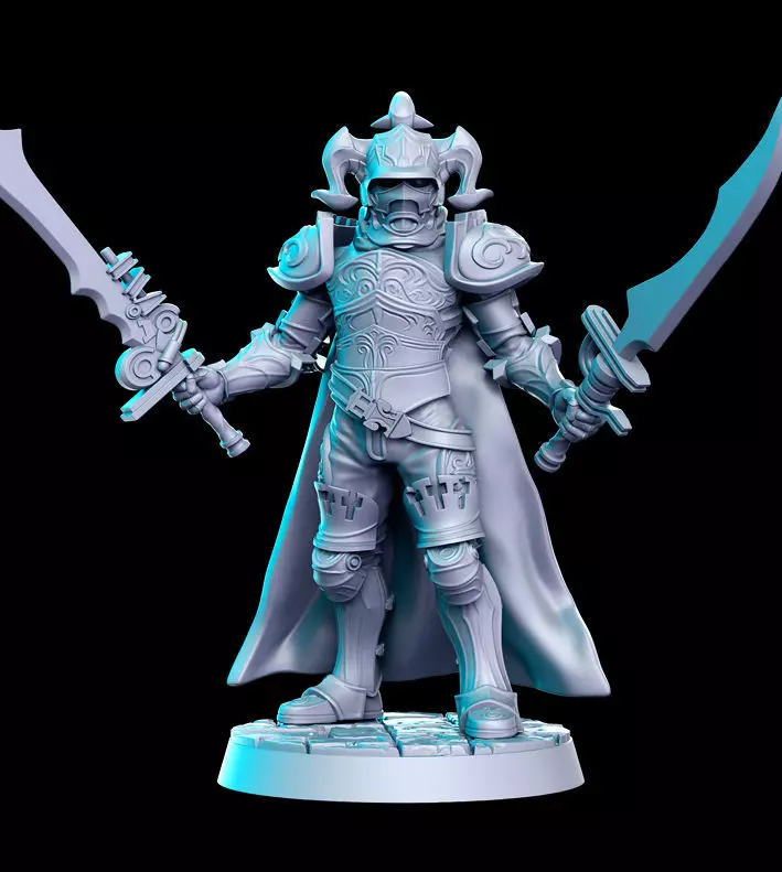 Gabranth XII Final Fantasy 32mm Pre-supported 3D print model_0