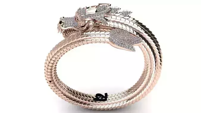 Asian Dragon Bracelet