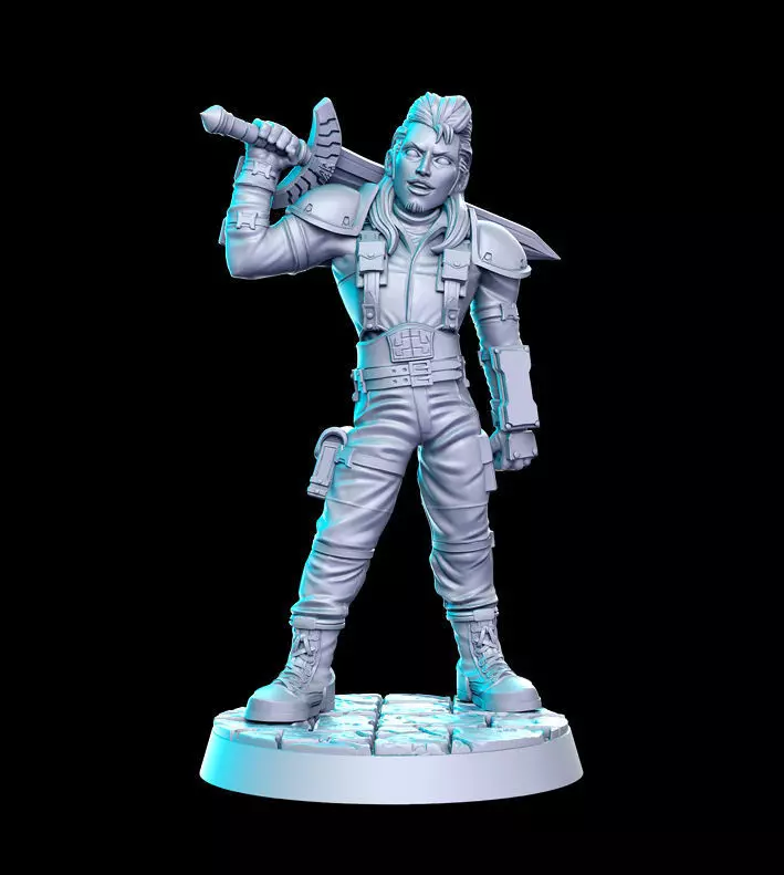 Roche VII Final Fantasy 32mm Pre-supported 3D print model_0