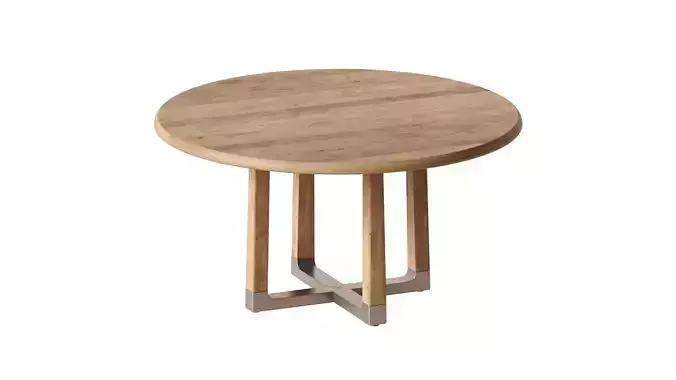 ASTRID round dining table - Troscan