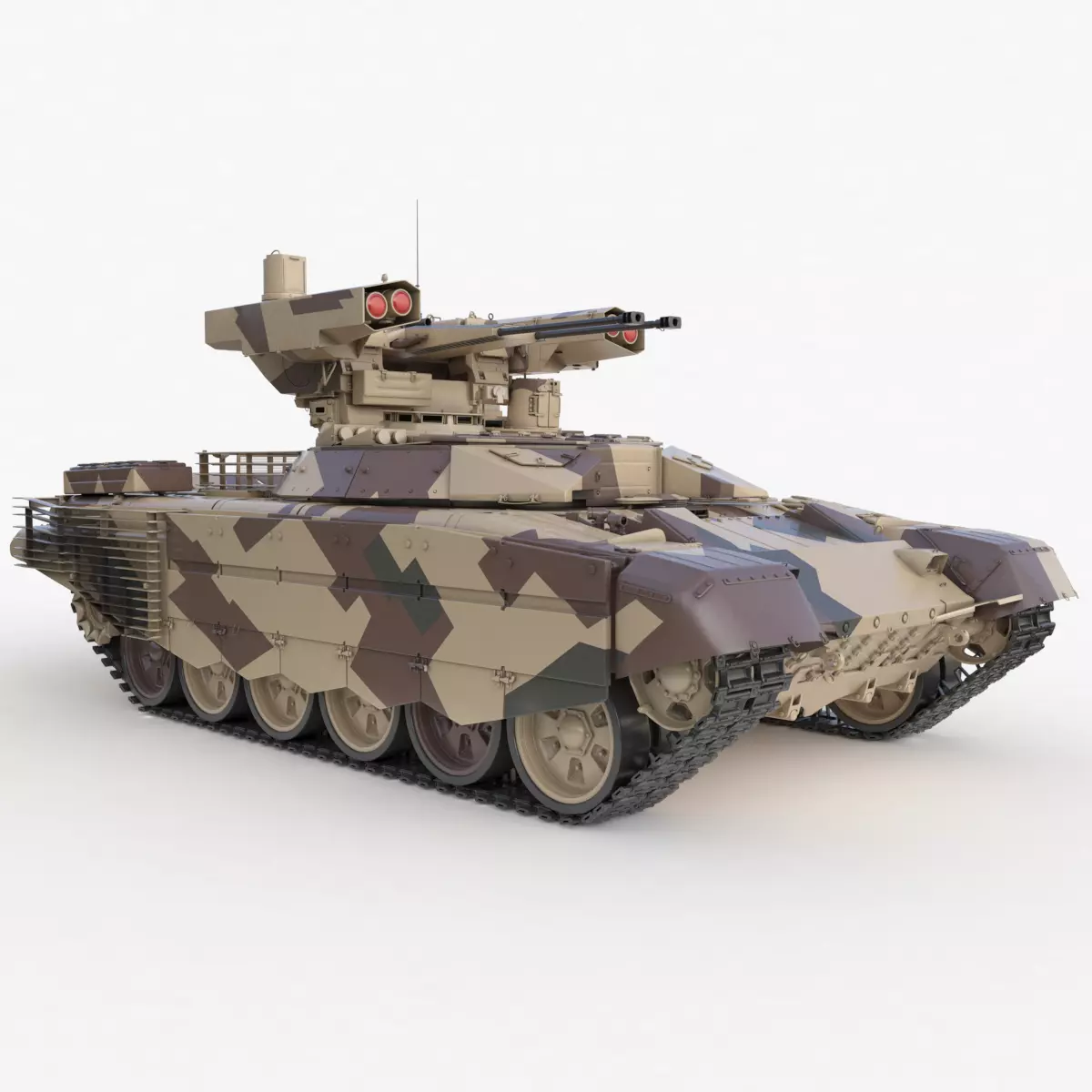 Tank Terminator BMPT 72 Desert 3D model_0