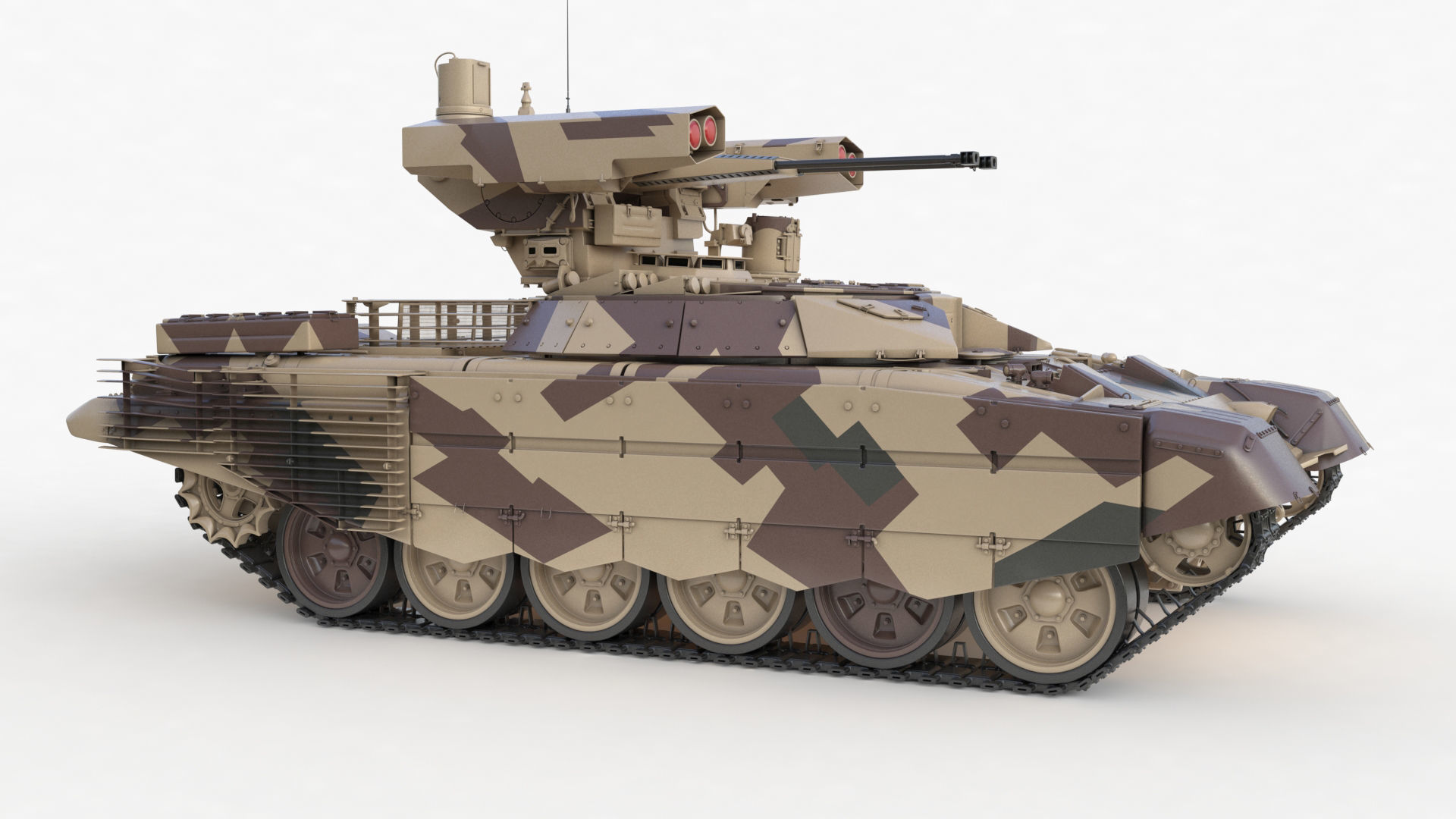 Tank Terminator BMPT 72 Desert 3D model_50