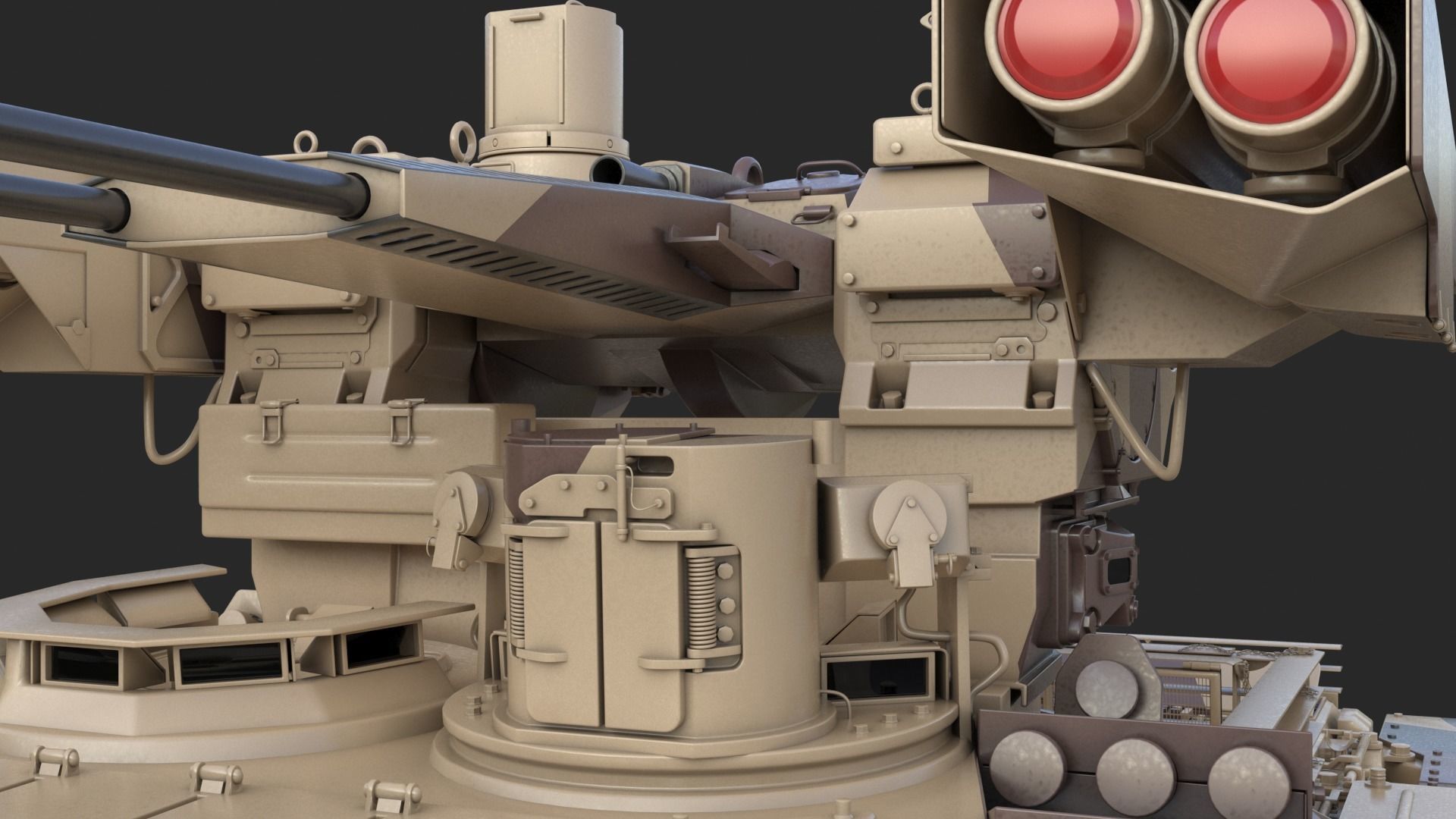 Tank Terminator BMPT 72 Desert 3D model_17