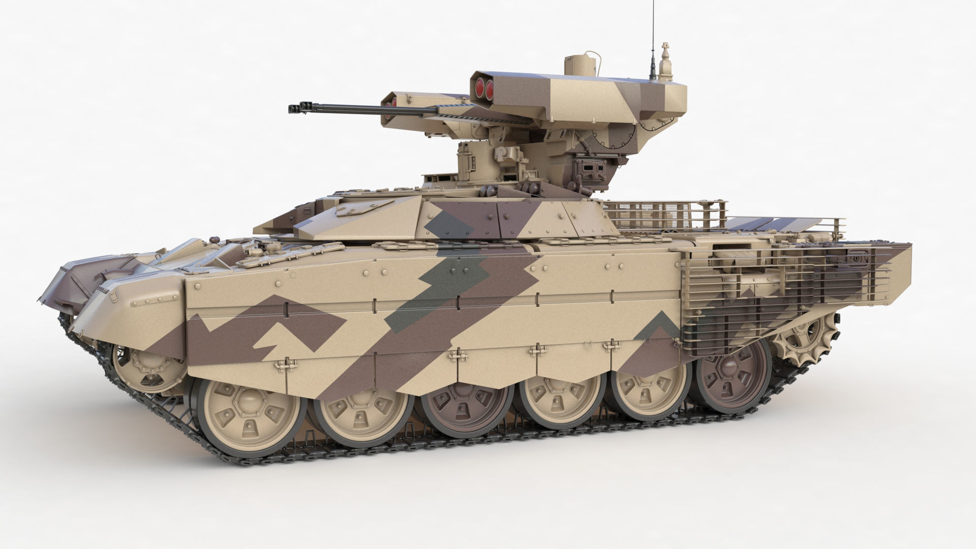 Tank Terminator BMPT 72 Desert 3D model_71