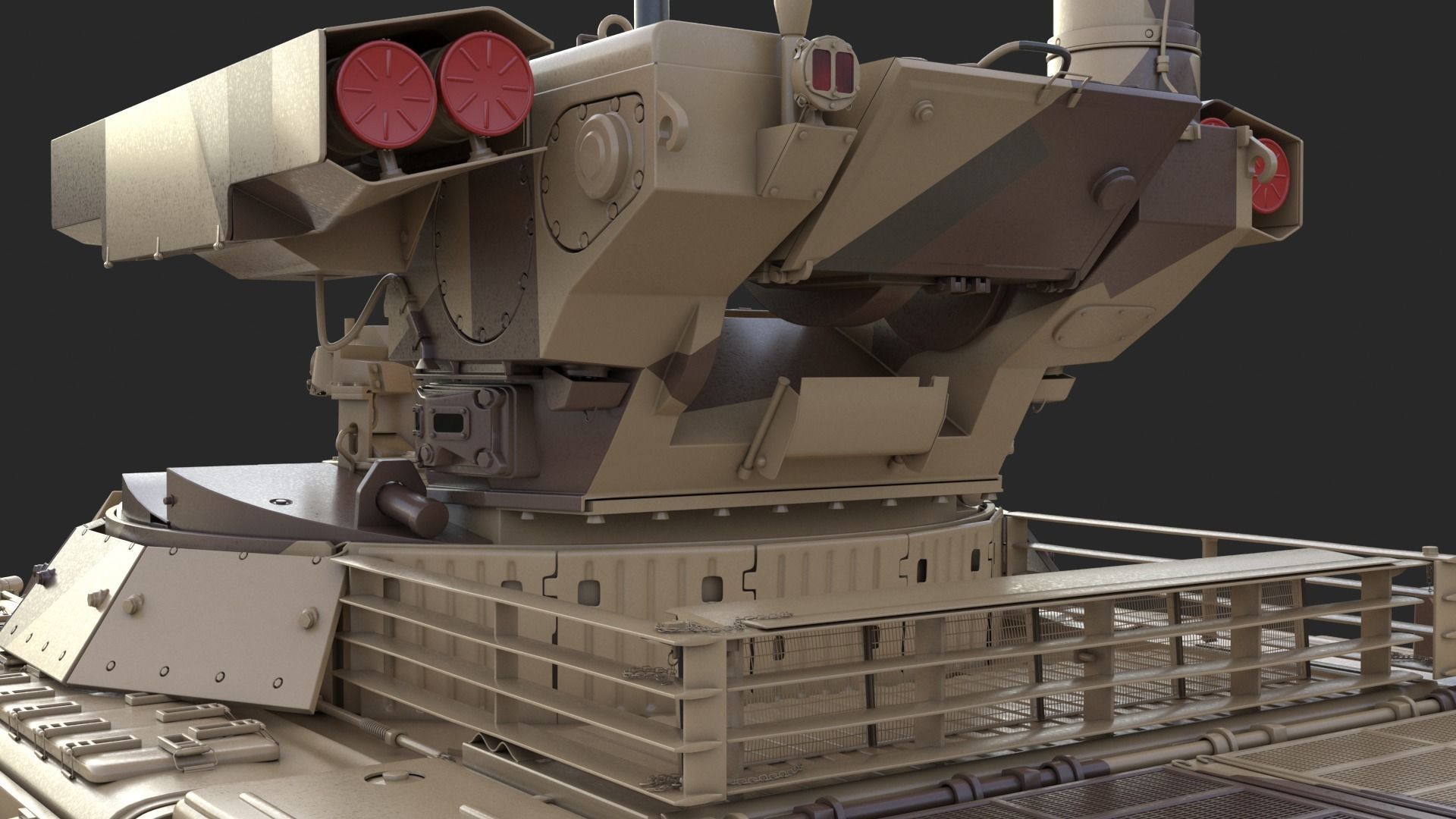 Tank Terminator BMPT 72 Desert 3D model_20