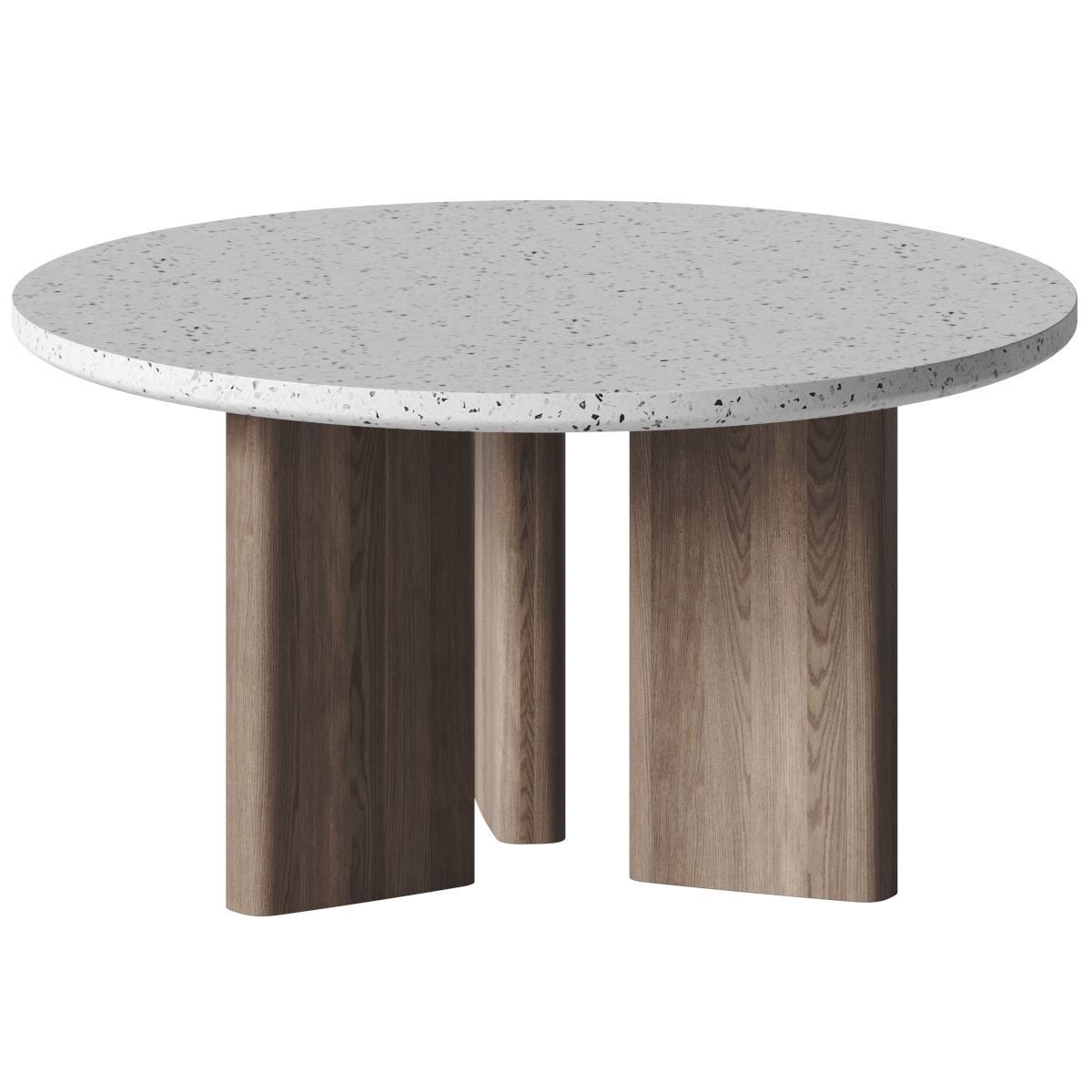 Harrell Round Dining Table by Lyndon Leigh 3D model_1