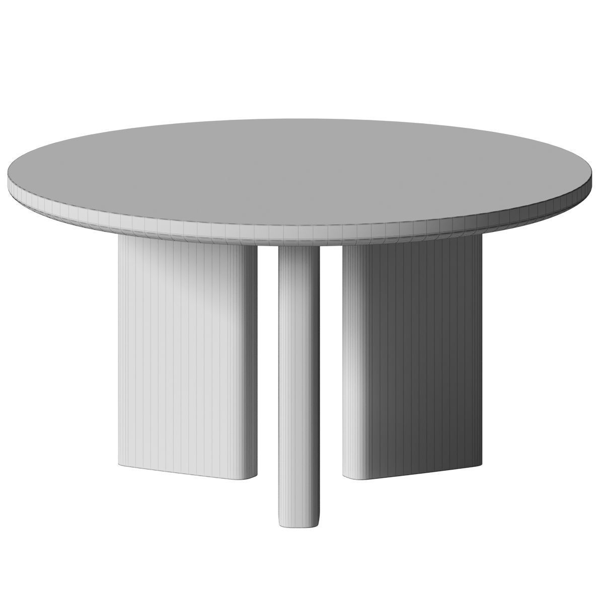 Harrell Round Dining Table by Lyndon Leigh 3D model_2