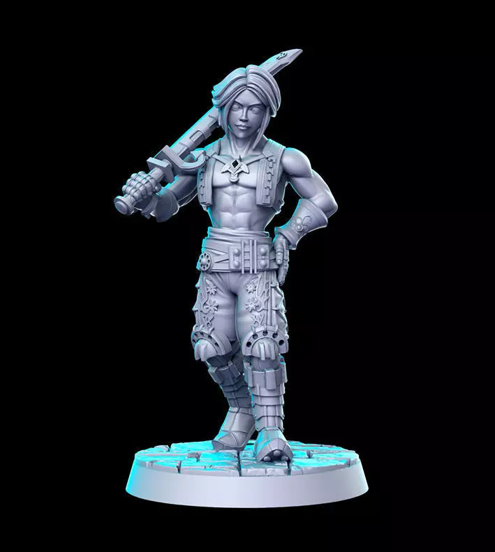 Vaan Final Fantasy 32mm Pre-supported 3D print model