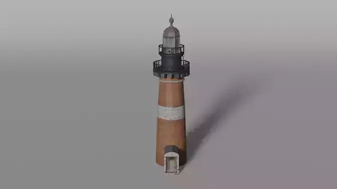 Old brick lighthouse